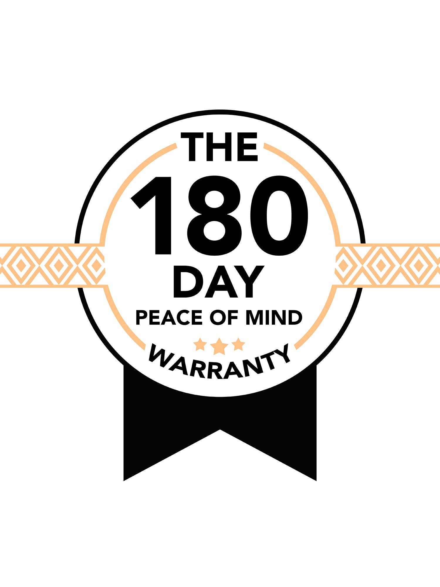 The 180-Day Peace of Mind Warranty