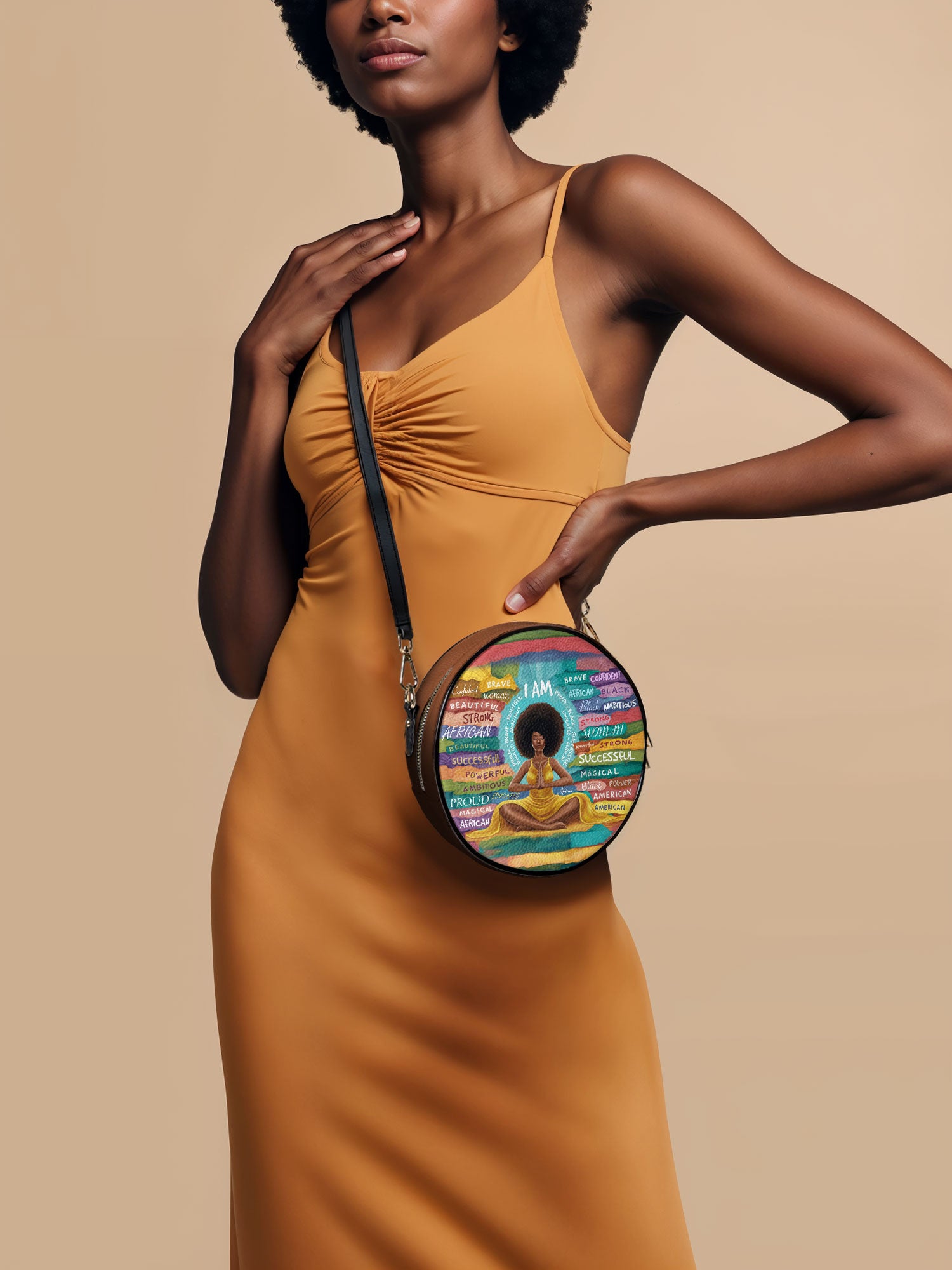 "AfroEssence" Circle Crossbody Bag Deal