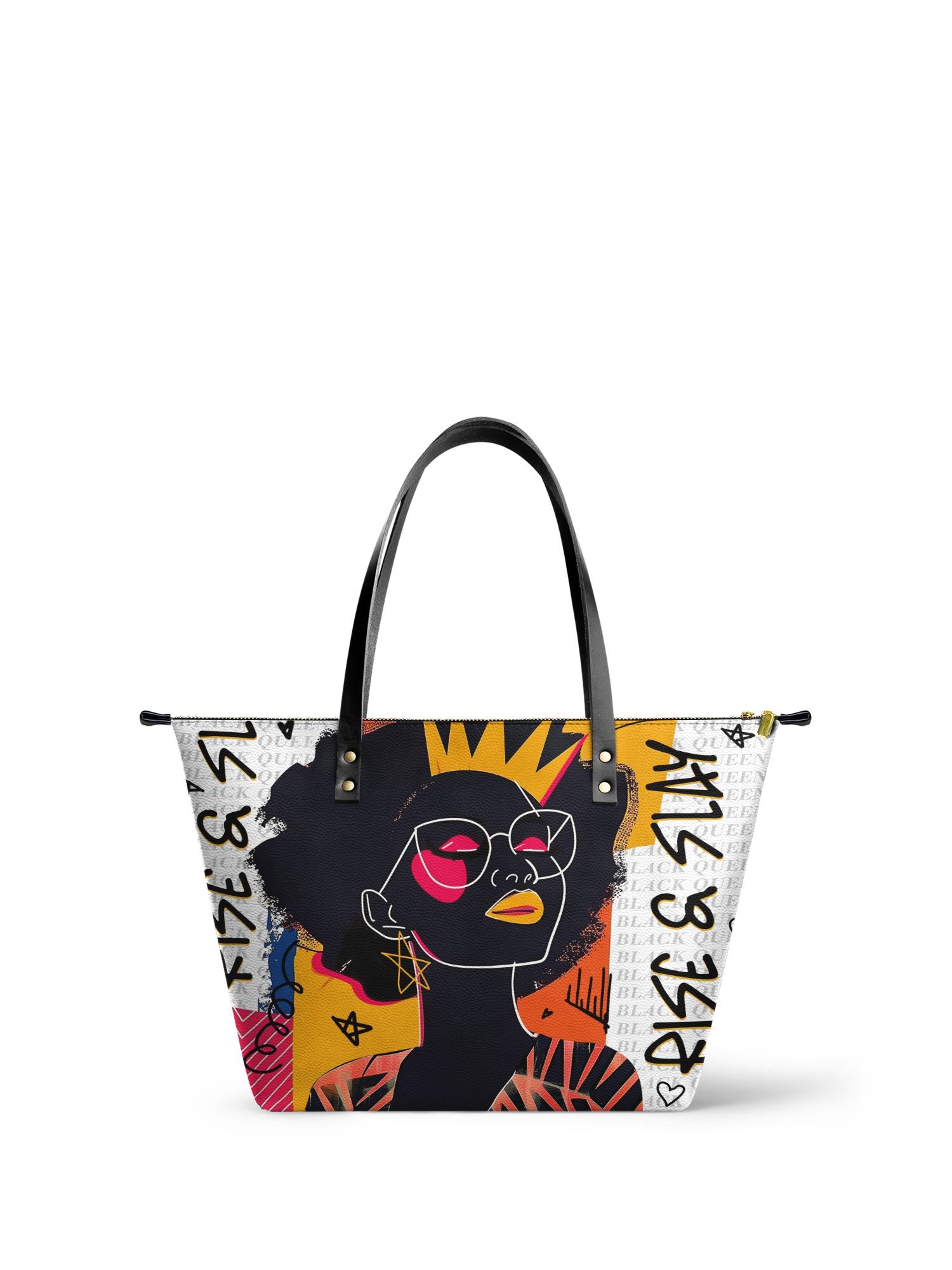 "Aina" Coconut White Leather Tote Bag Deal