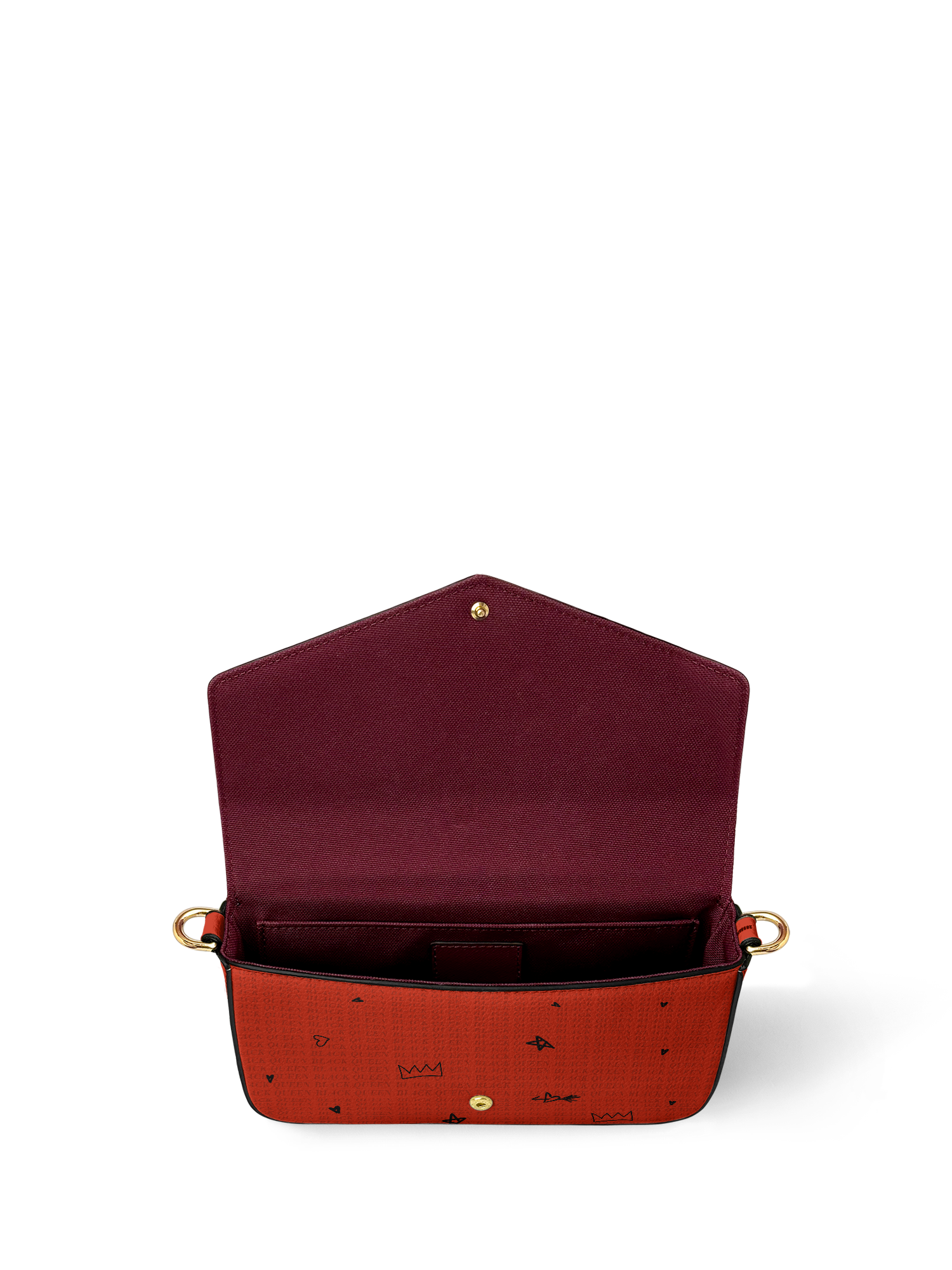 "Aina" Flame Red Pochette Deal