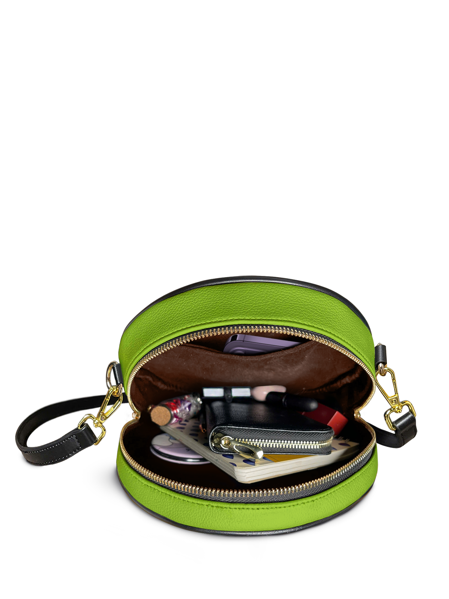 "Aina" Lime Pop Circle Crossbody Bag Deal