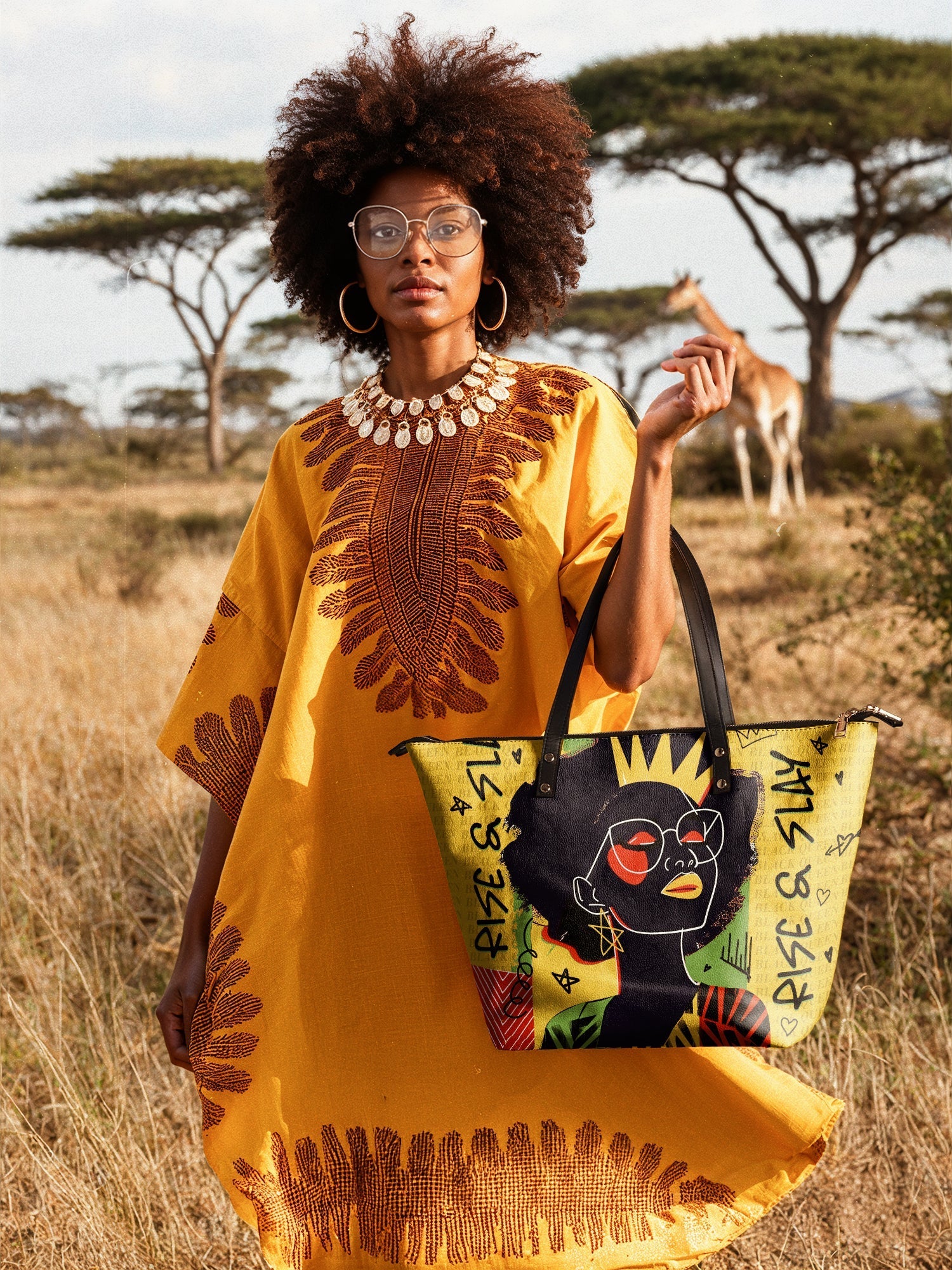 "Aina" Lemon Zest Leather Tote Bag Deal