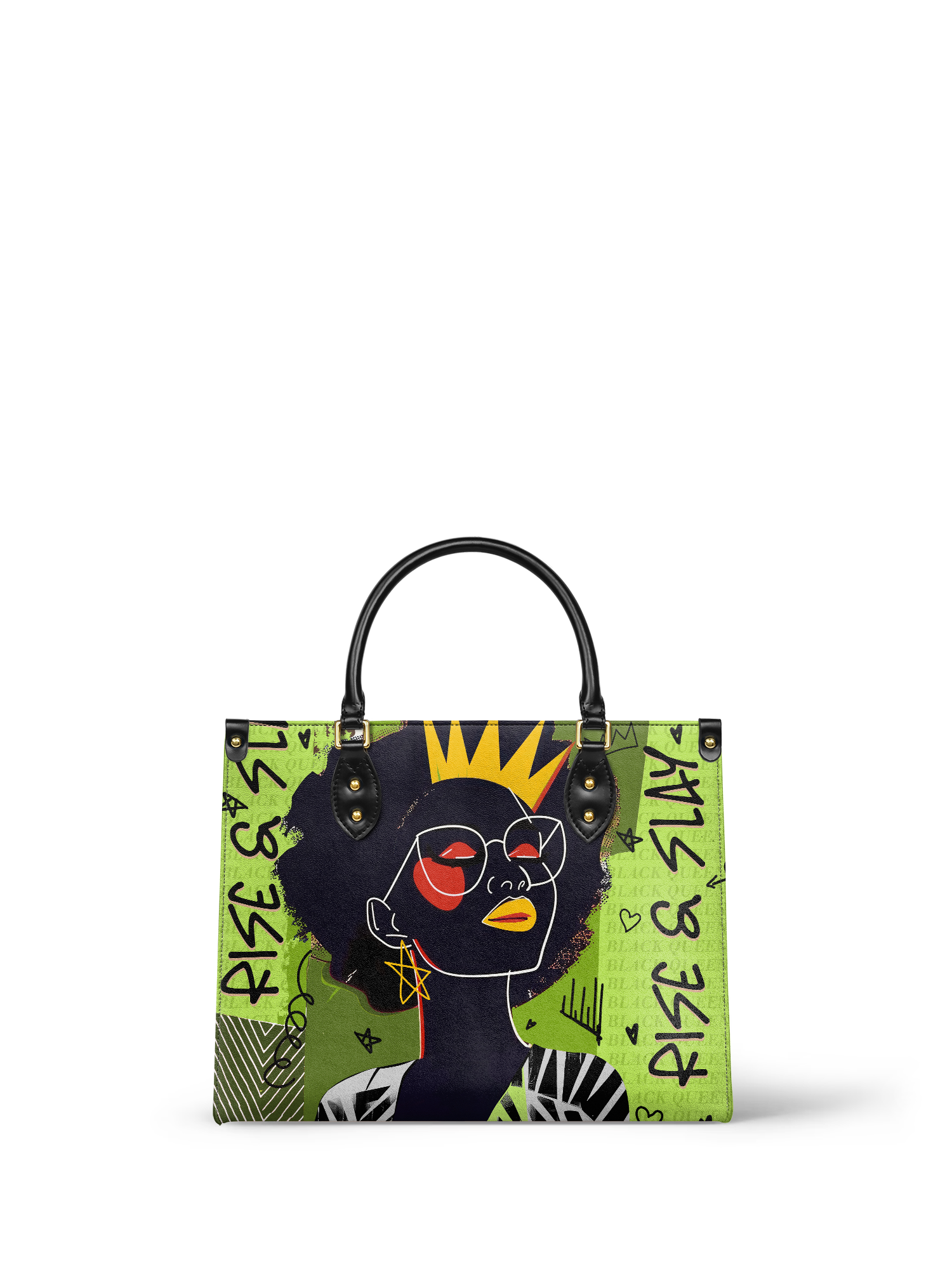 "Aina" Lime Pop Leather Handbag A250 Deal