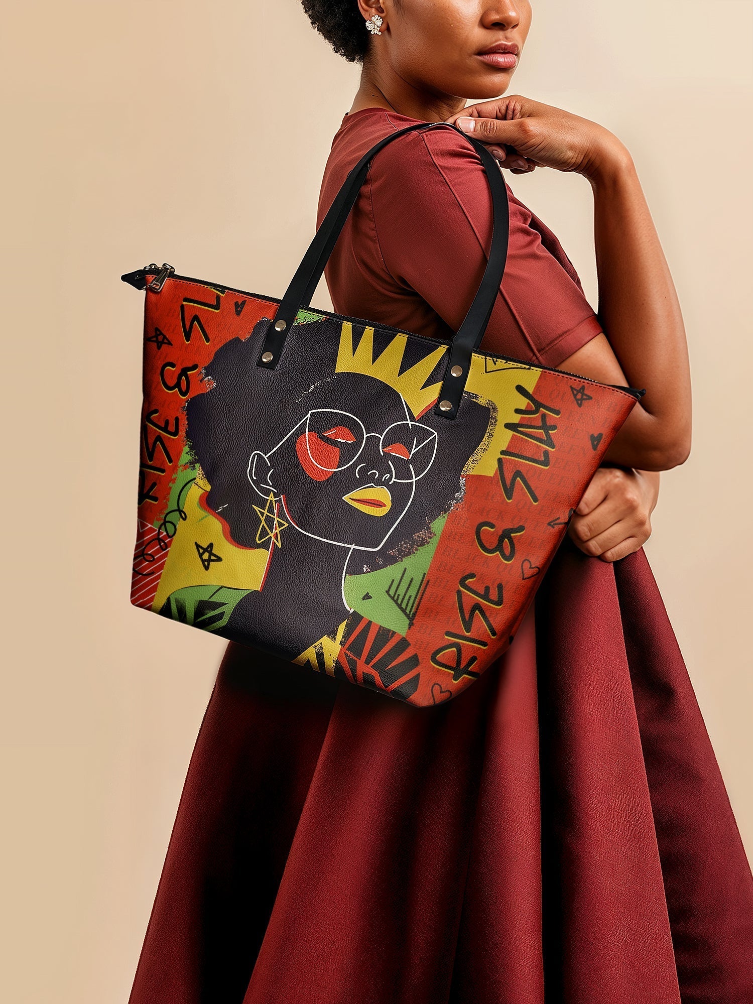 "Aina" Flame Red The Essentials Duo Bundle