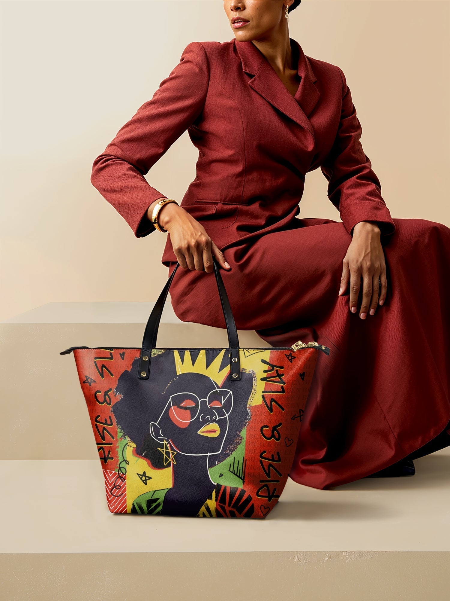 "Aina" Flame Red The Essentials Duo Bundle