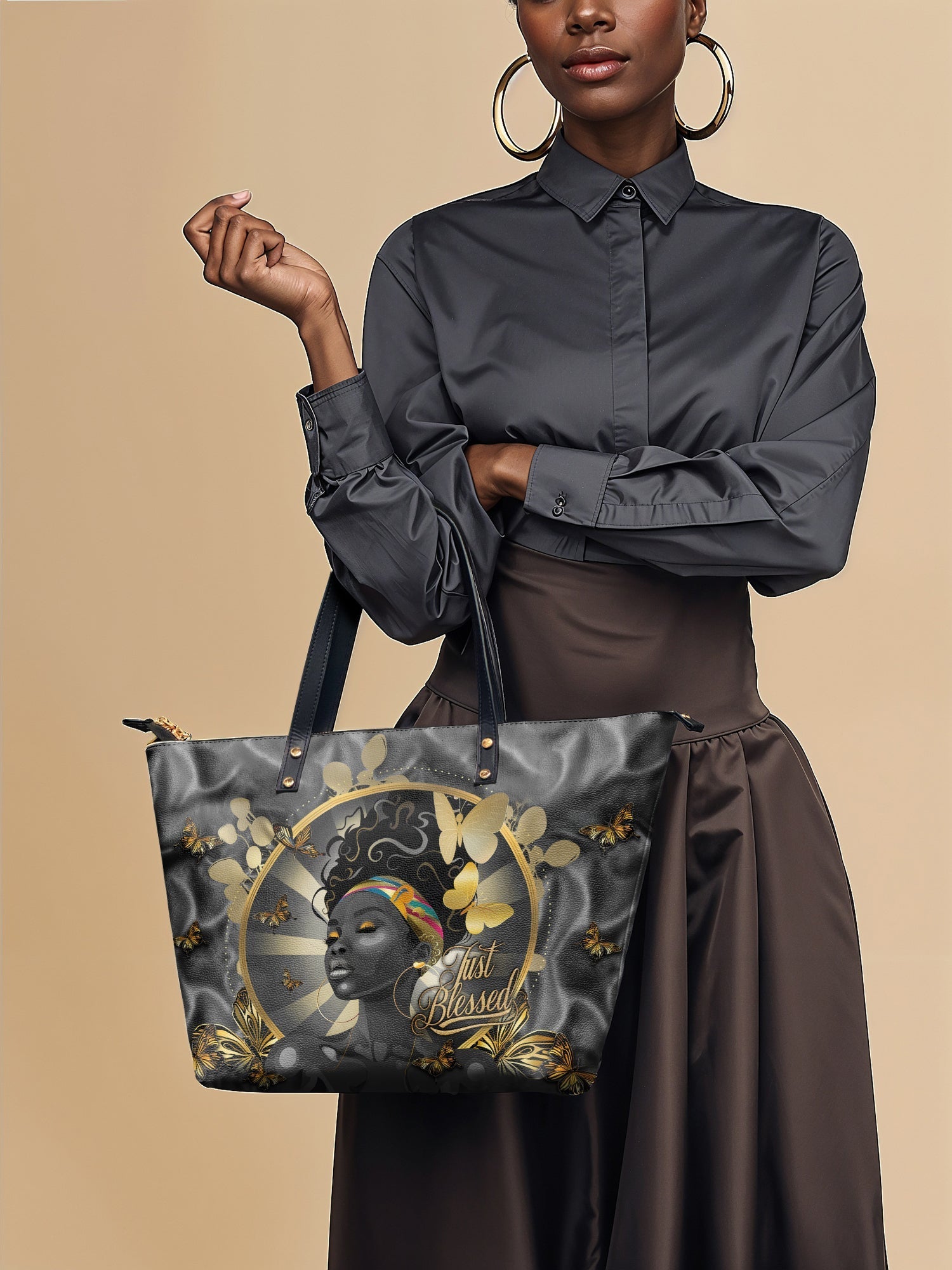"Barakaya" Leather Tote Bag Deal