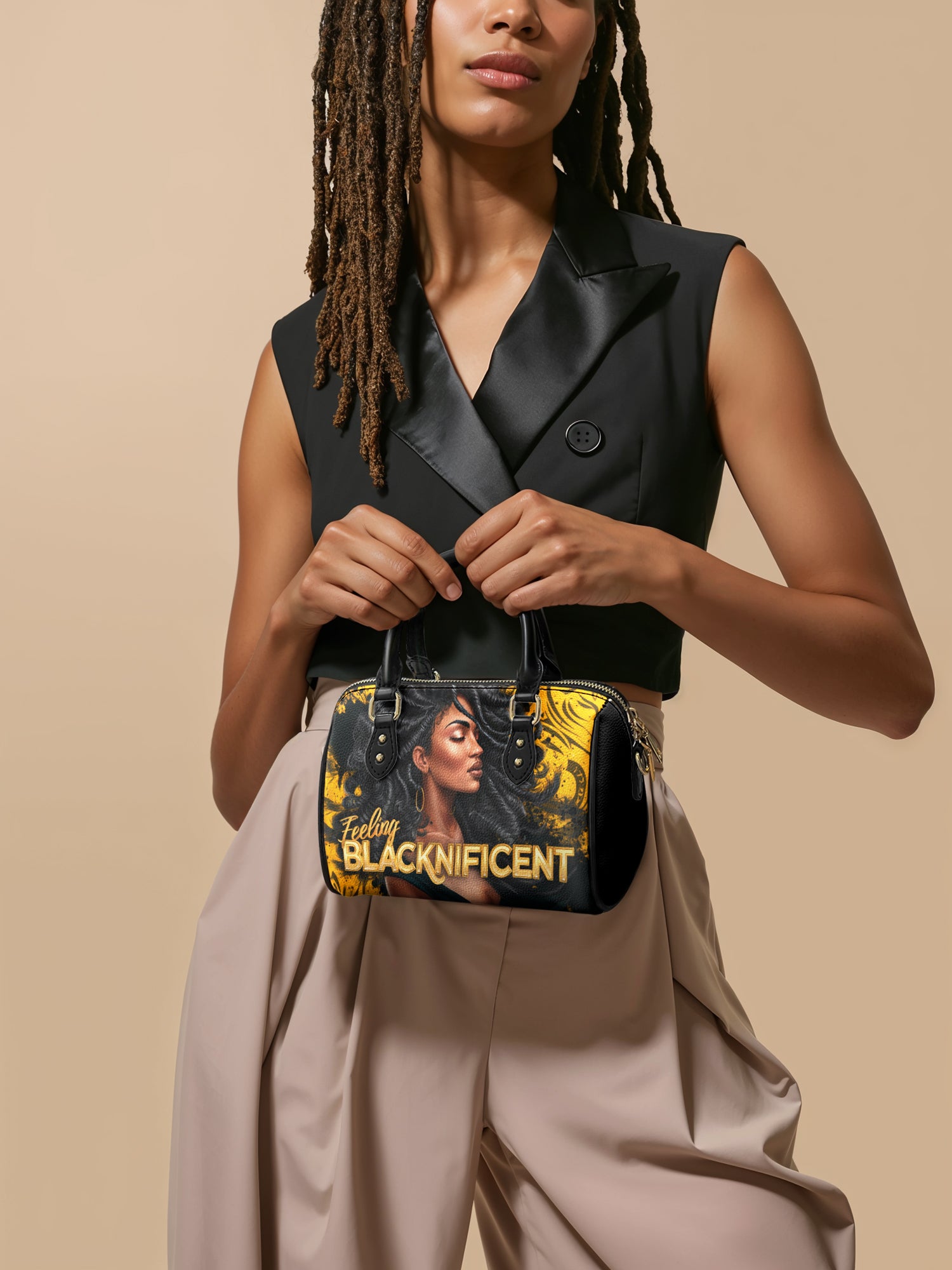 "Blacknificent" Mini Satchel Deal