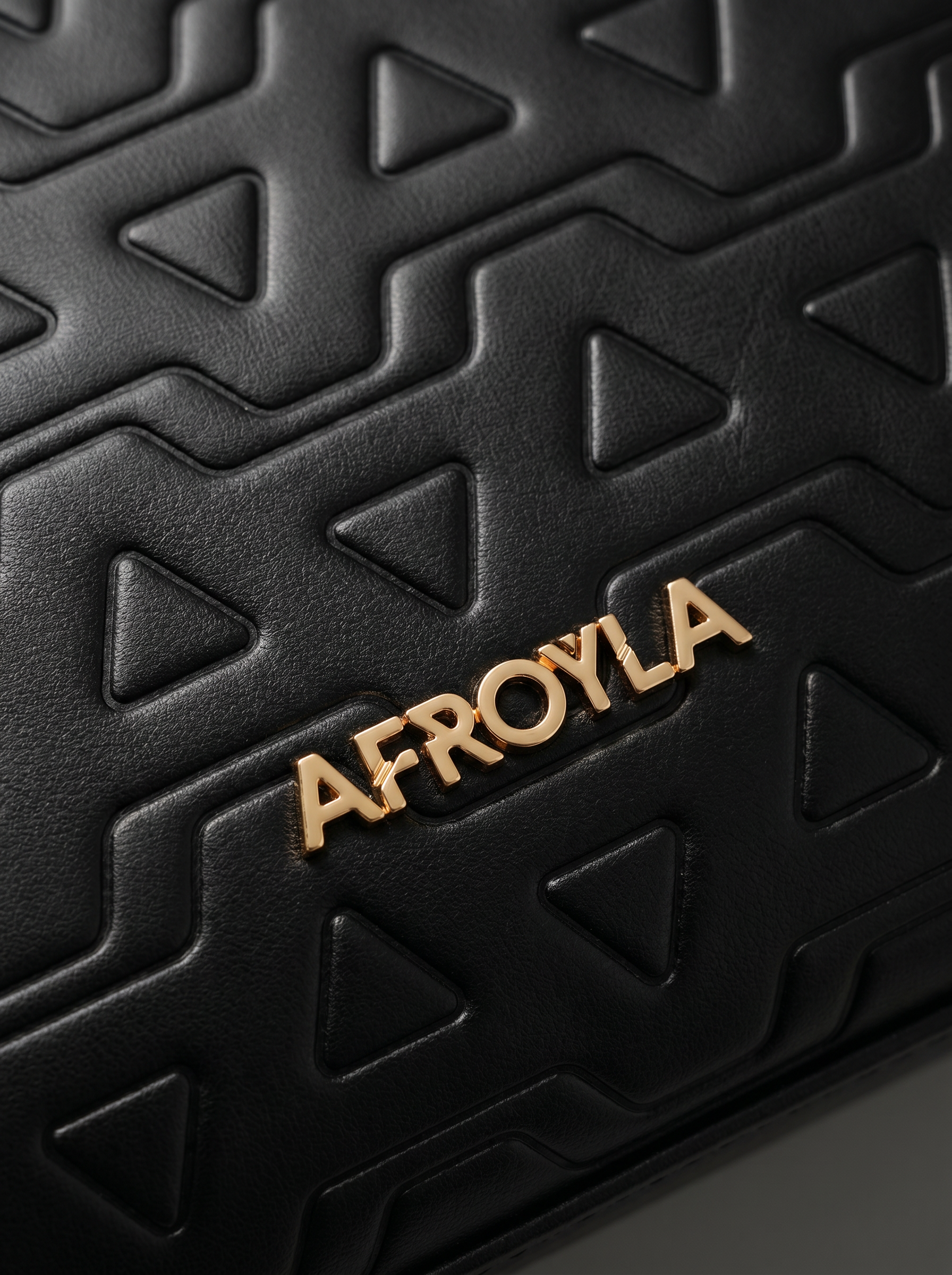 "Dalila" Monogram Leather Handbag