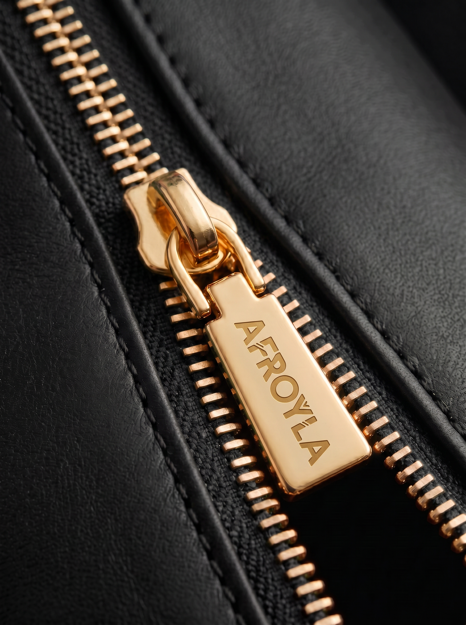 "Dalila" Monogram Leather Handbag