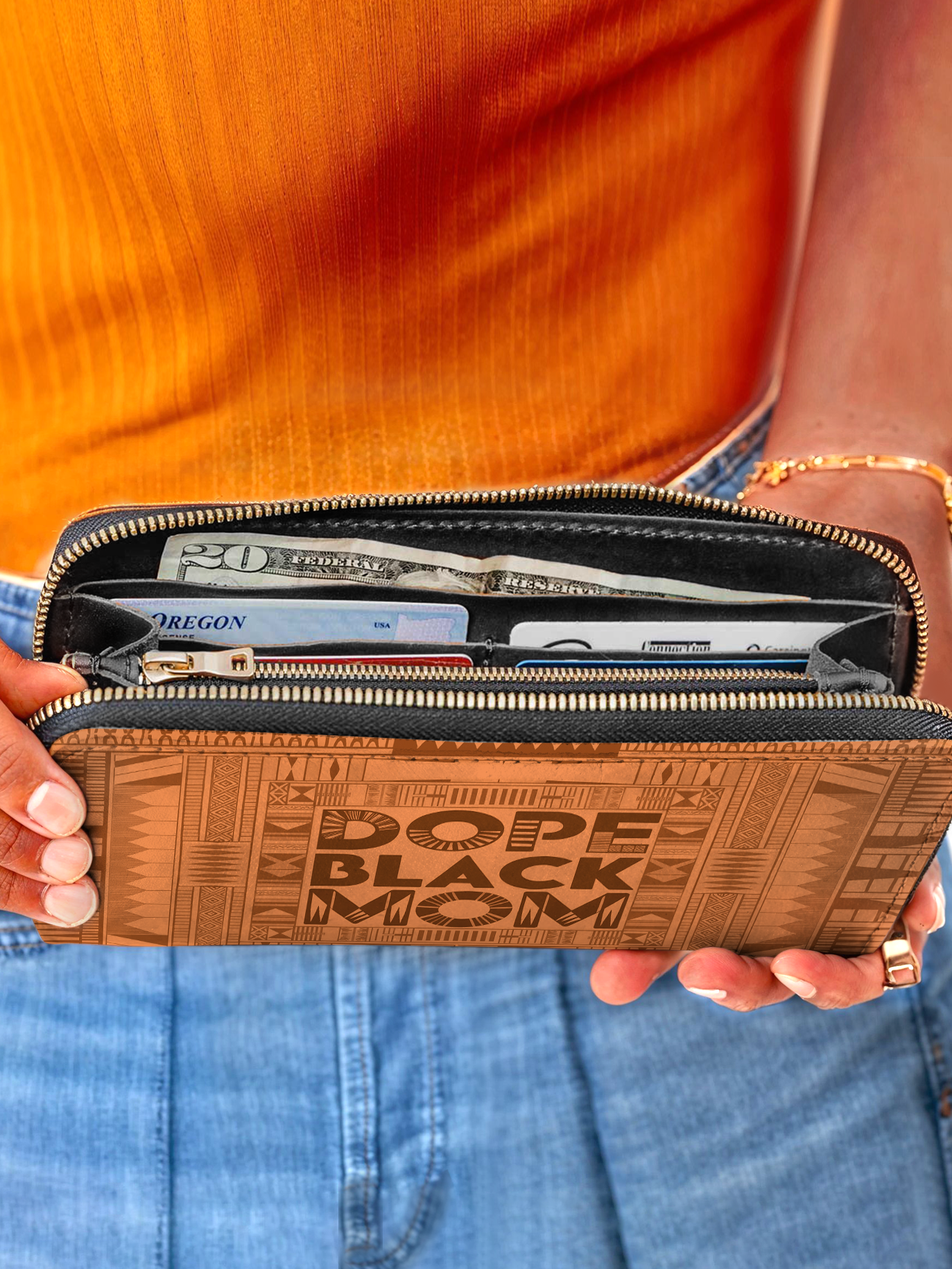 "Dope Black Mom" Wallet Deal