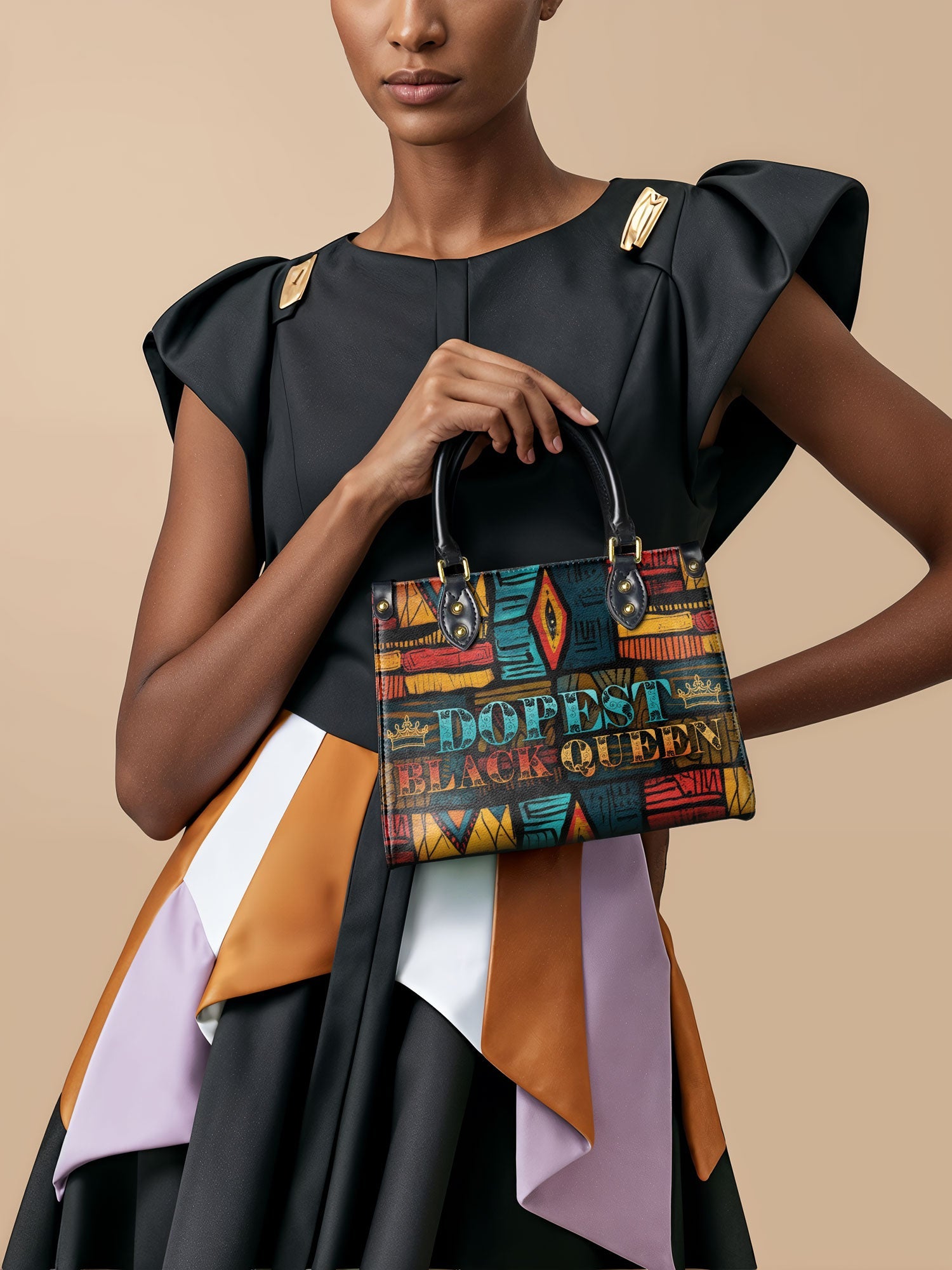 "Dopeya" The Signature Duo Bundle - Small Leather Handbag