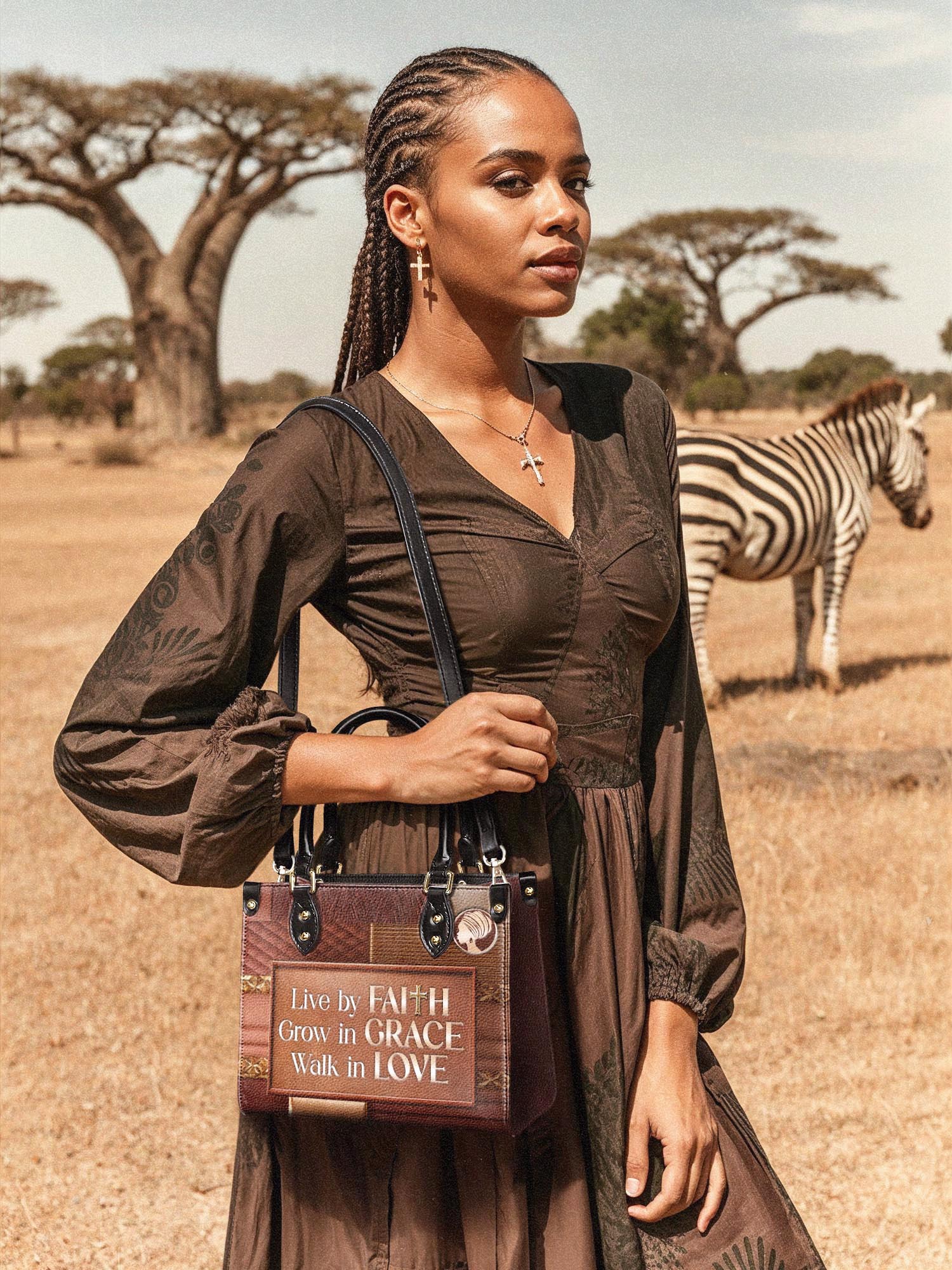 "Eliora" The Signature Duo Bundle - Small Leather Handbag