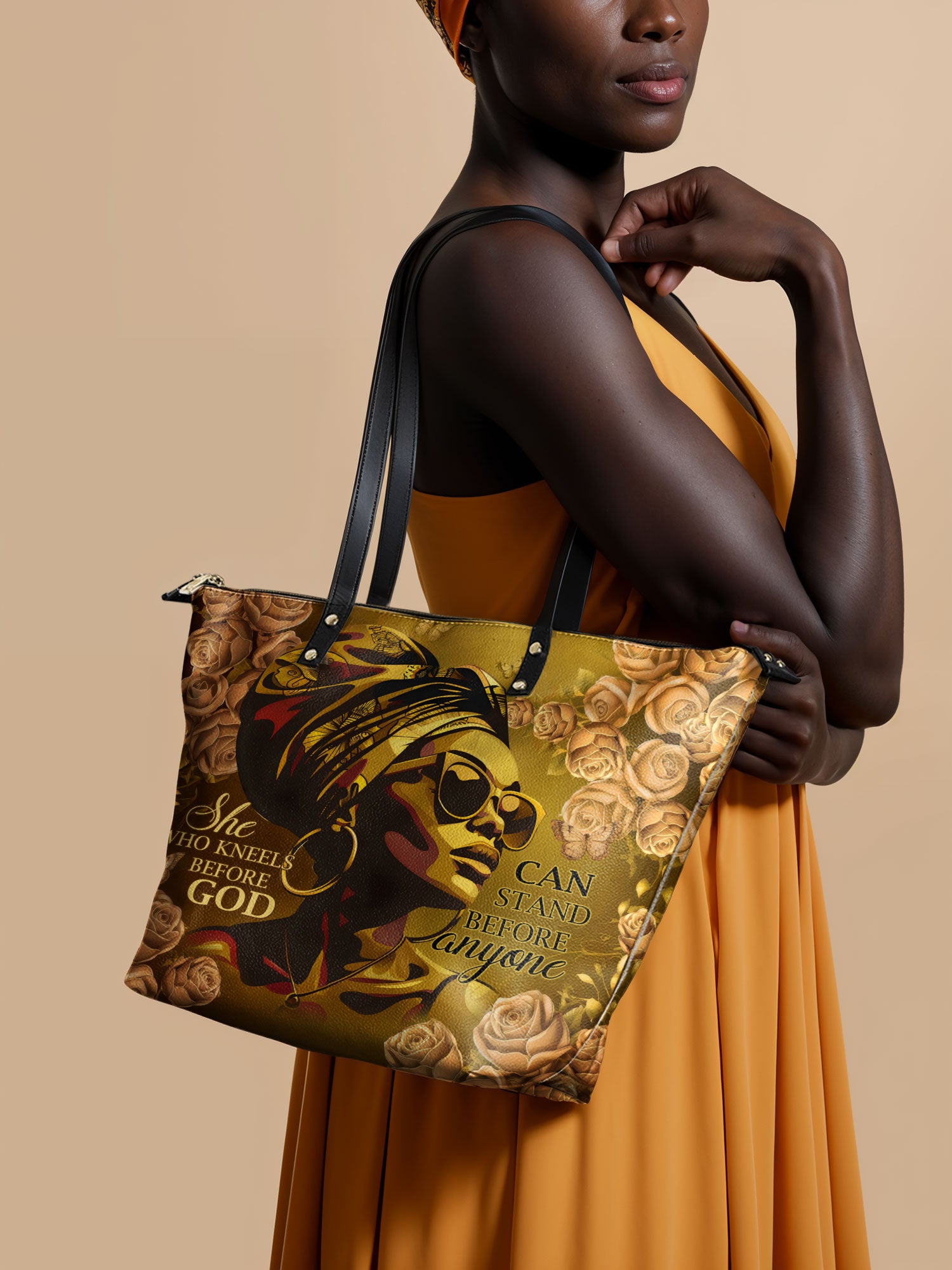 "Godfidence" Leather Tote Bag Deal