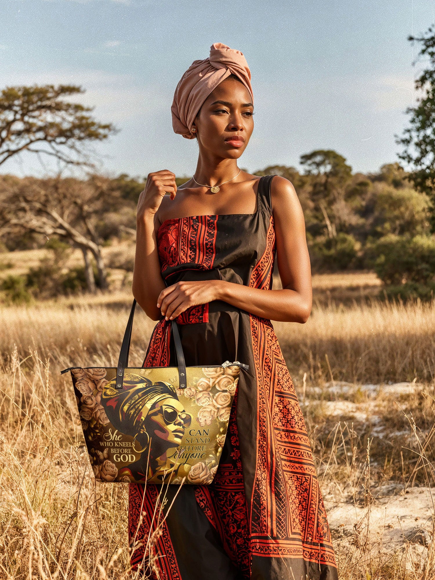 "Godfidence" Leather Tote Bag Deal