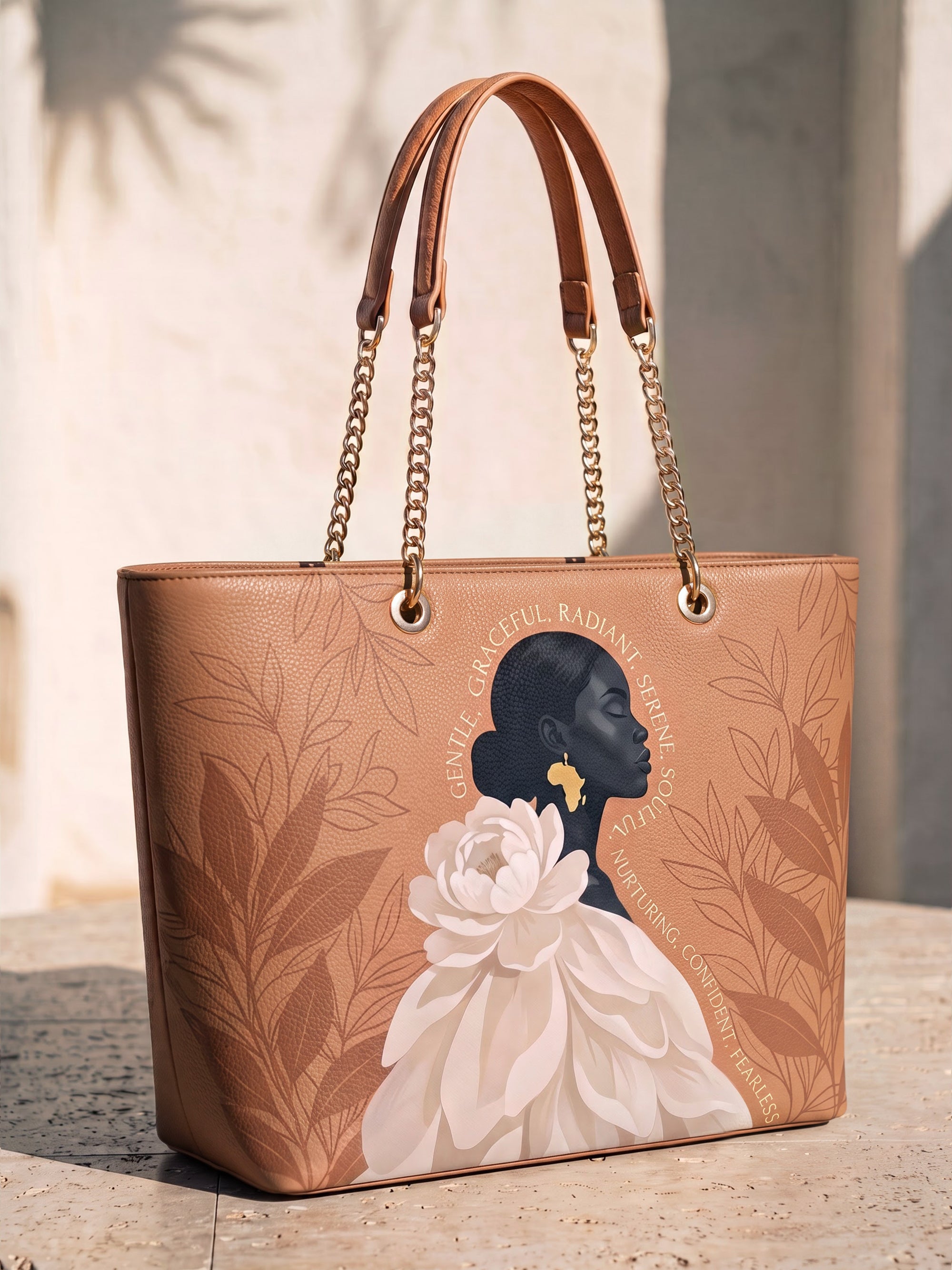 “Graceful” Chain Tote Bag