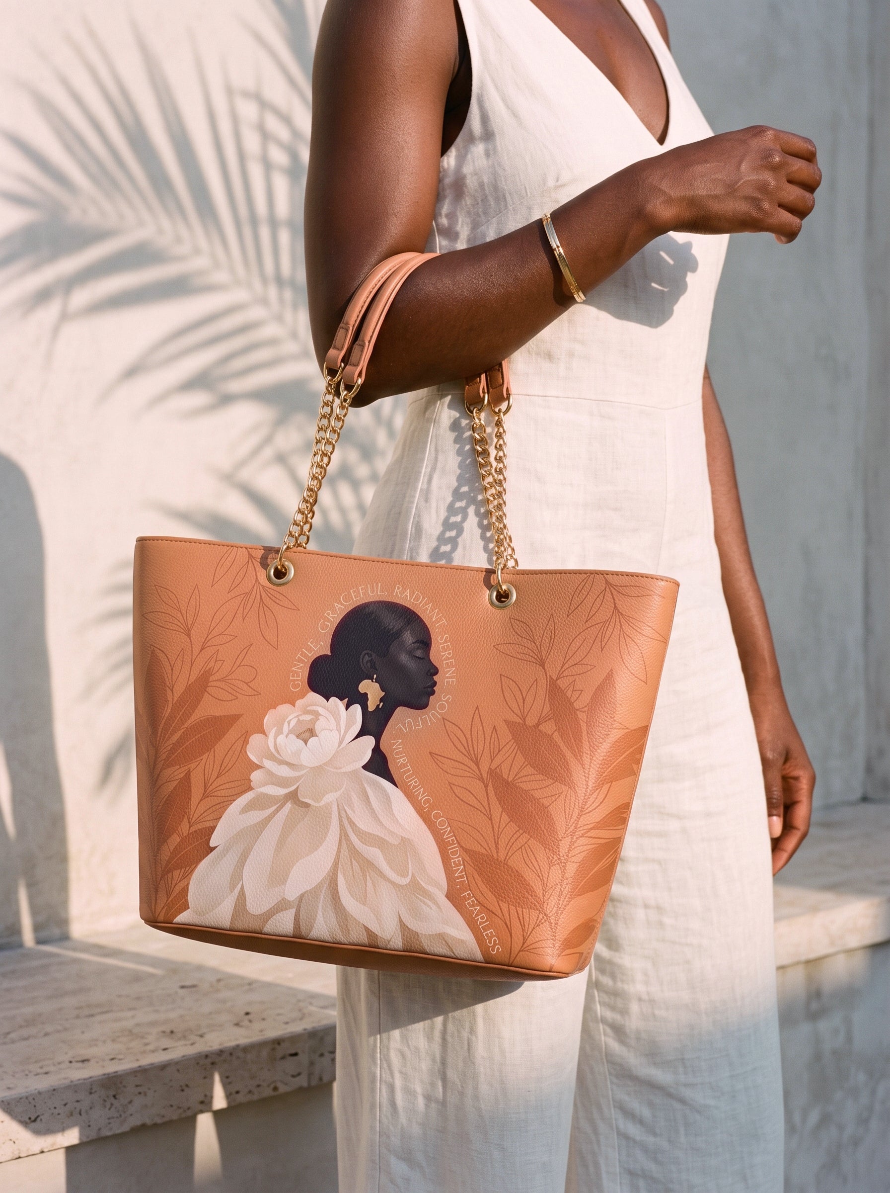 “Graceful” Chain Tote Bag