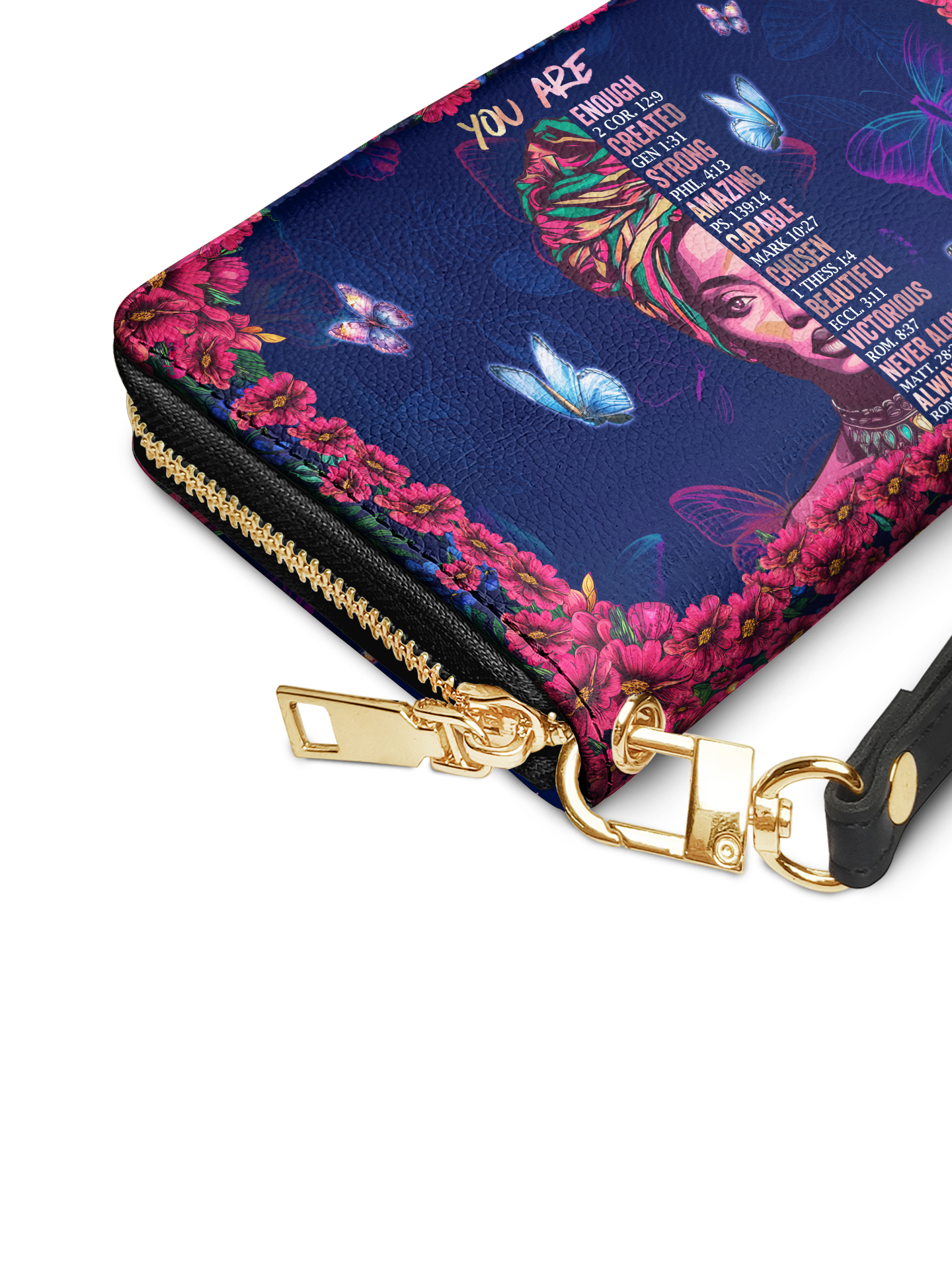 "Imani" Blue Orchid Wallet Deal