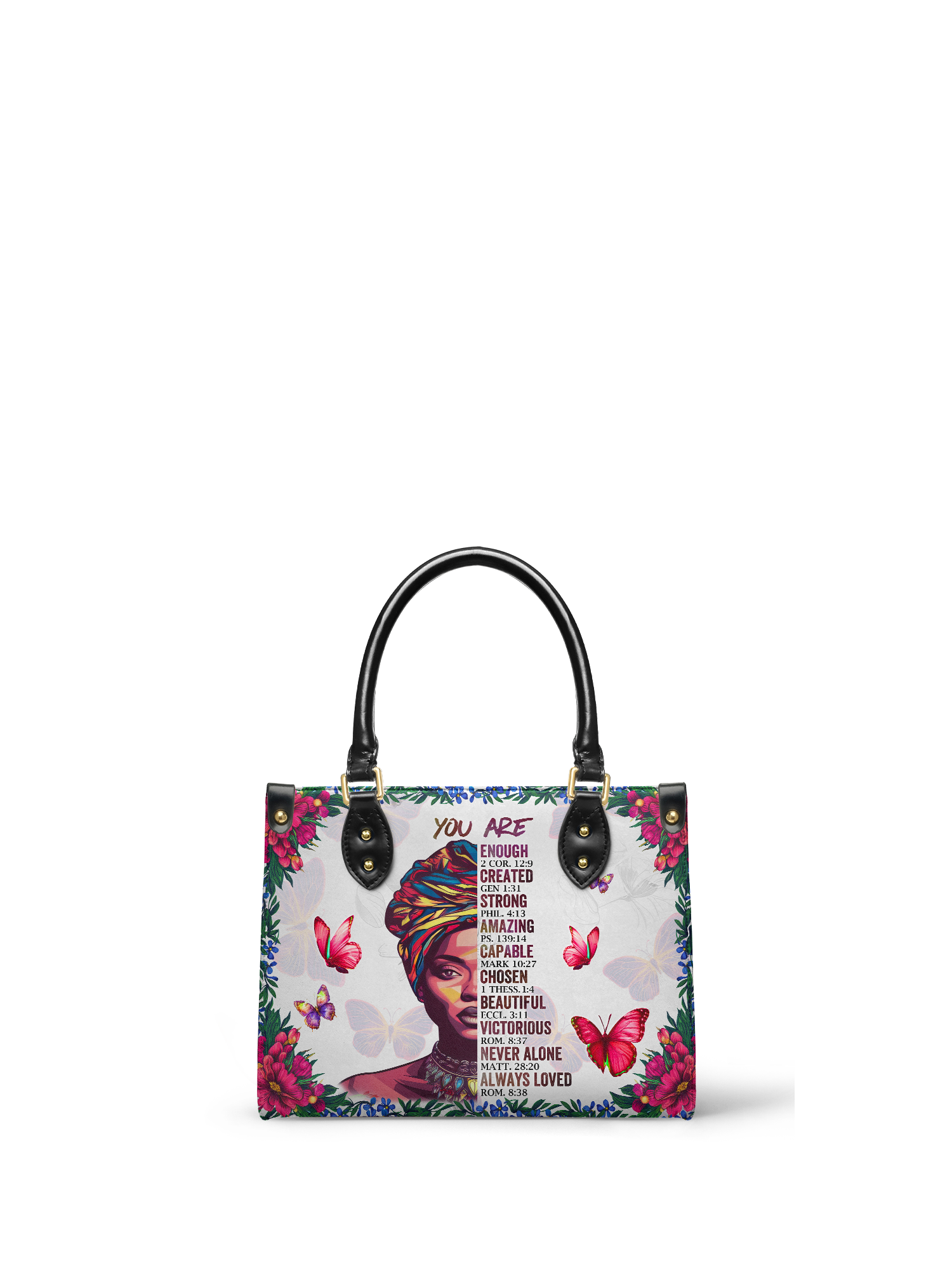 "Imani" Dove White Small Leather Handbag Deal