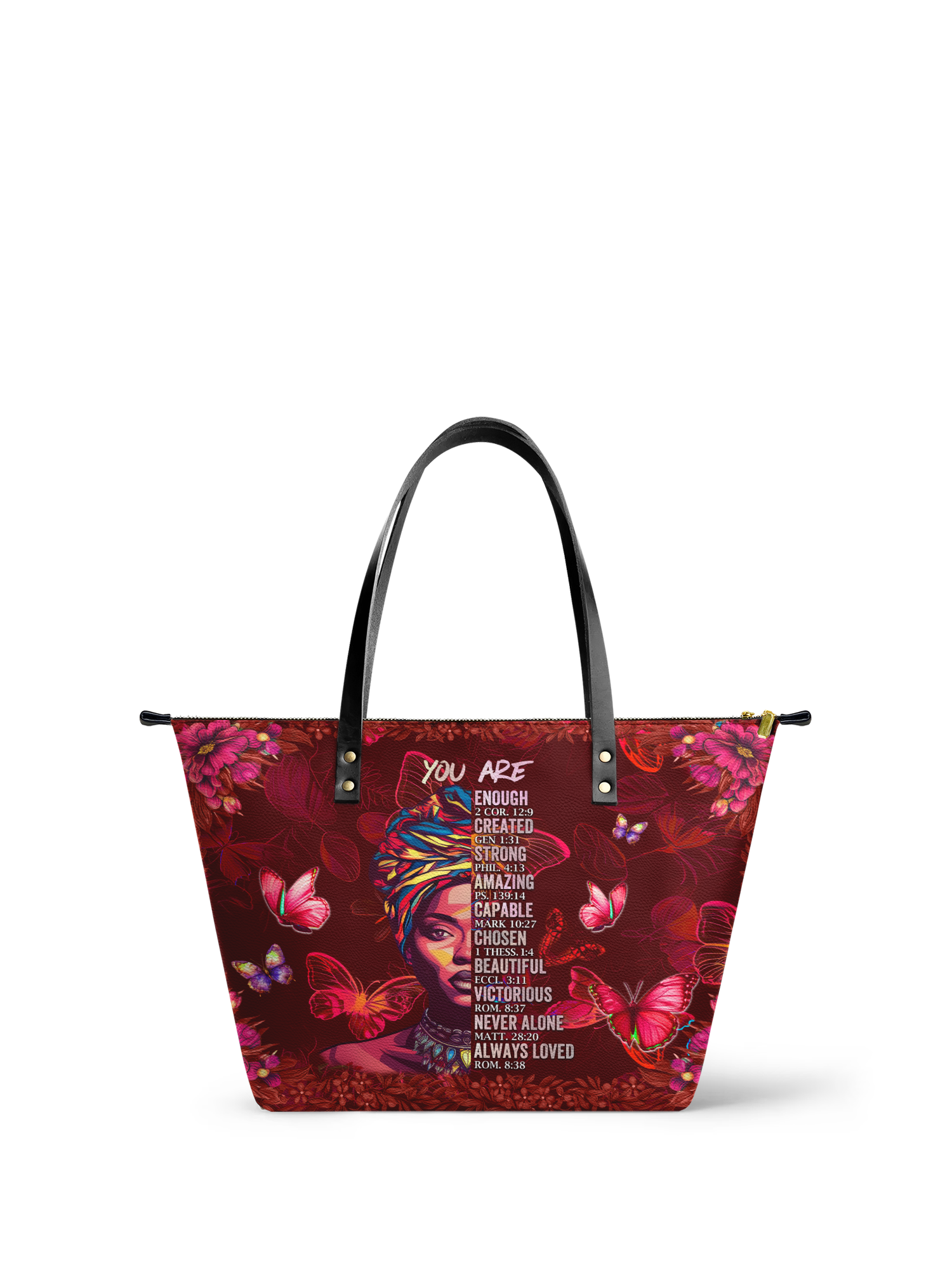 "Imani" Pomegranate Red Leather Tote Bag Deal