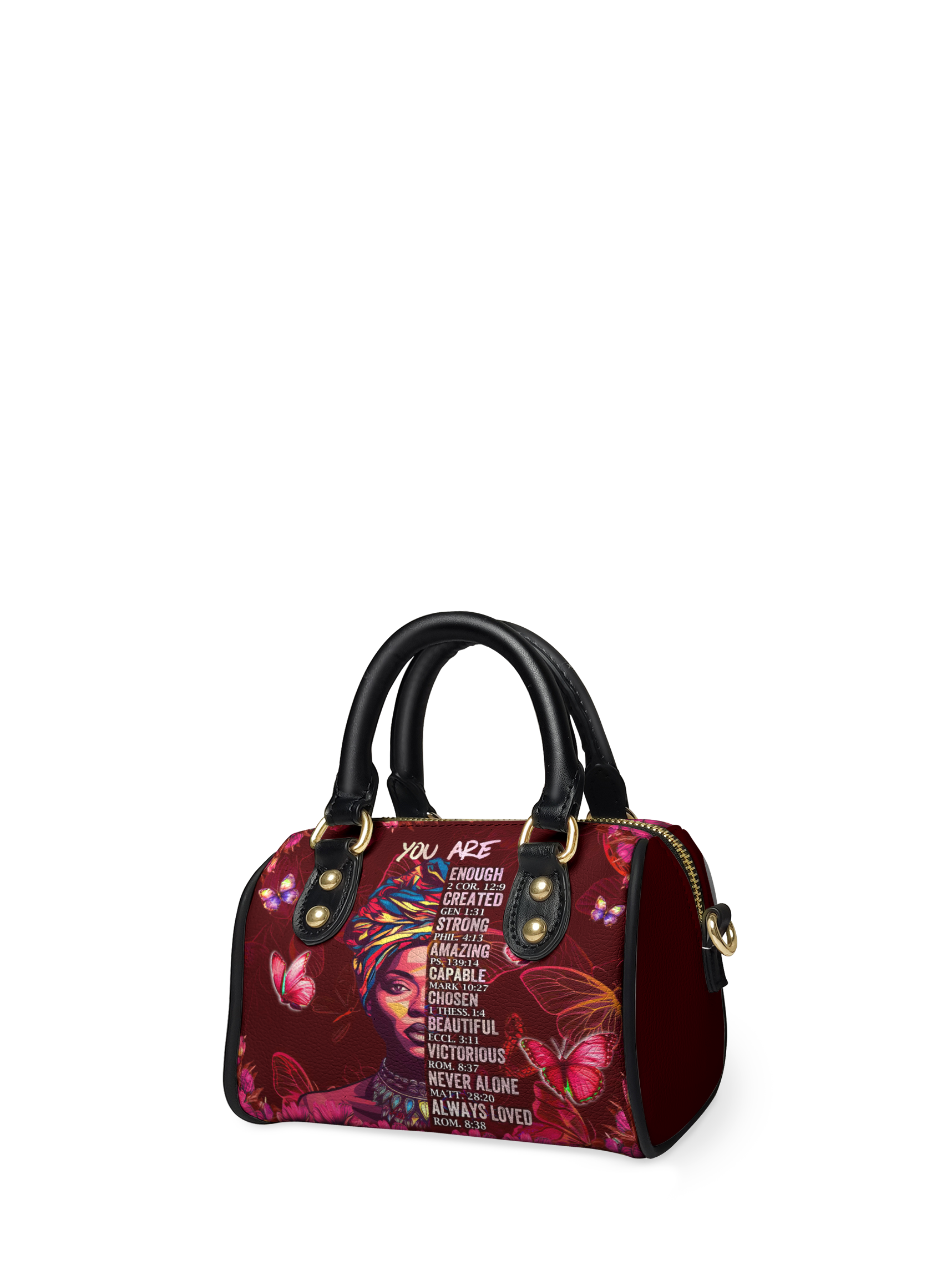 "Imani" Pomegranate Red Mini Satchel Deal