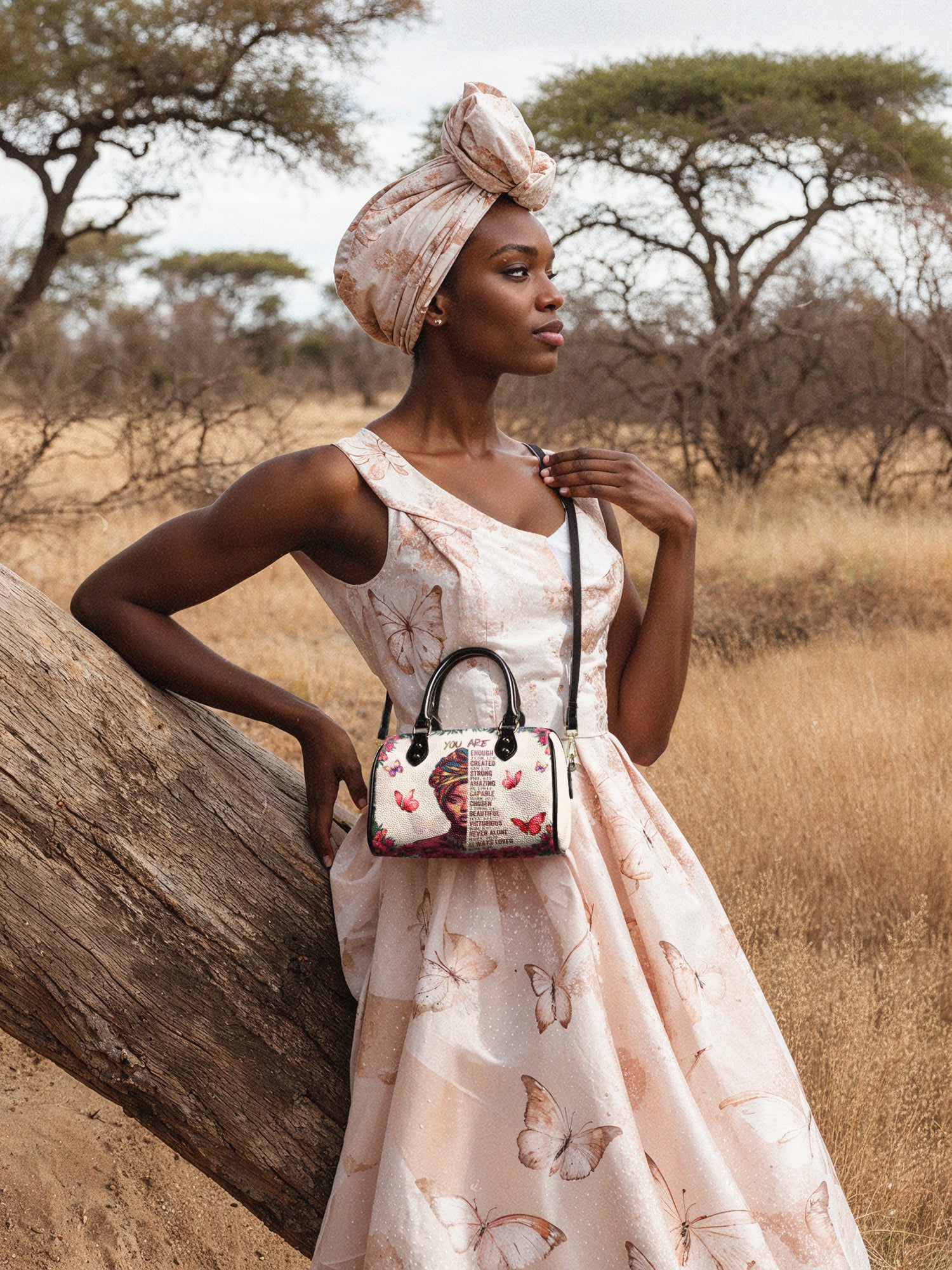 "Imani" Dove White Mini Satchel Deal