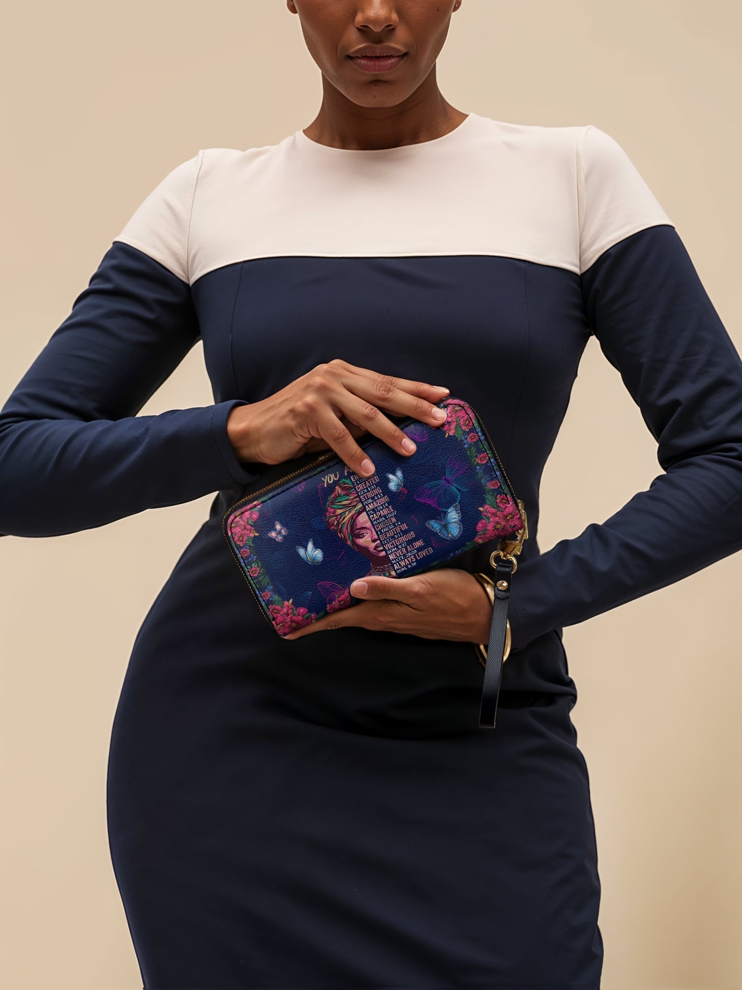 "Imani" Blue Orchid Wallet Deal