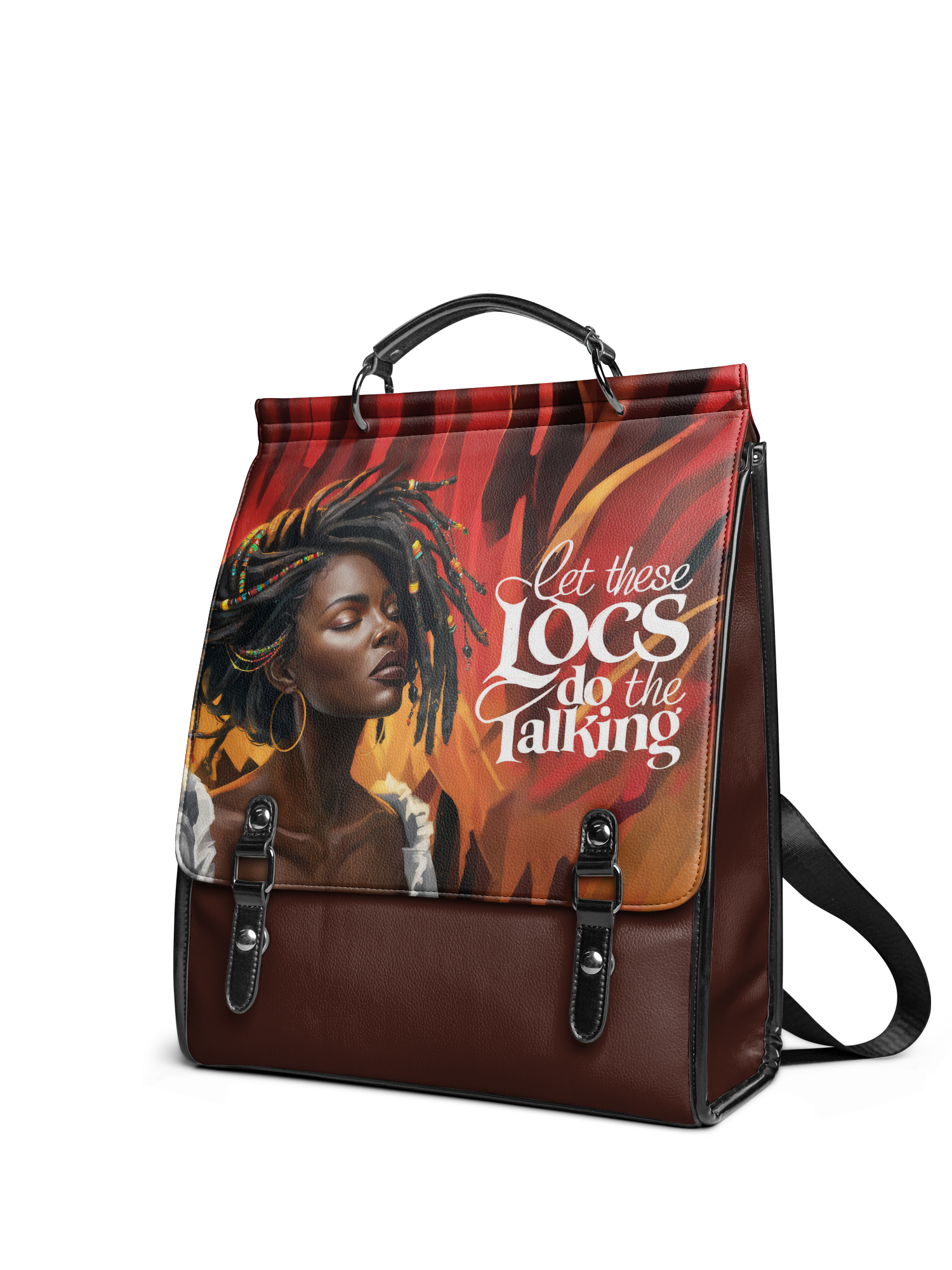 "Locella" Leather Backpack