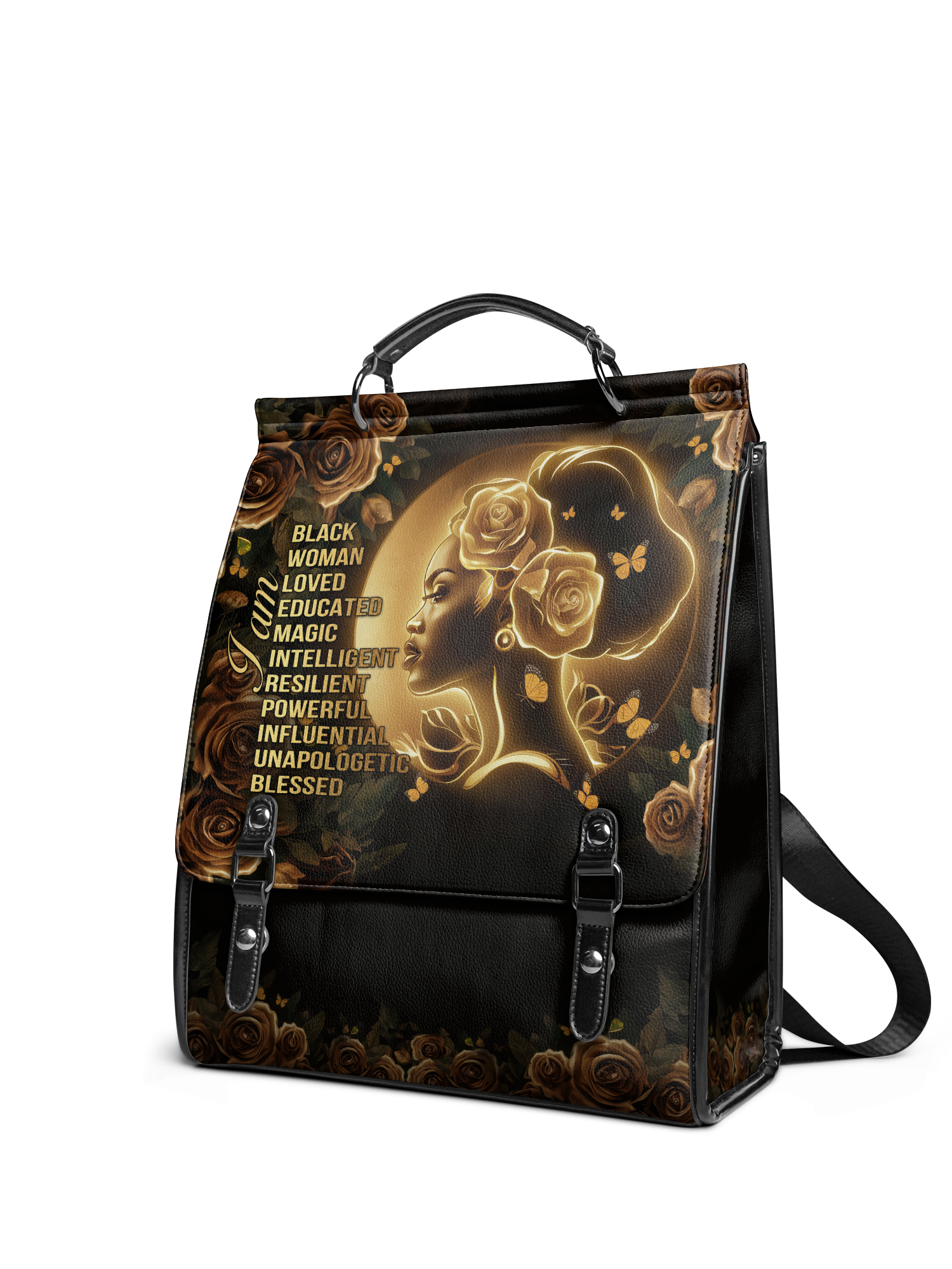 "Lumina" Leather Backpack
