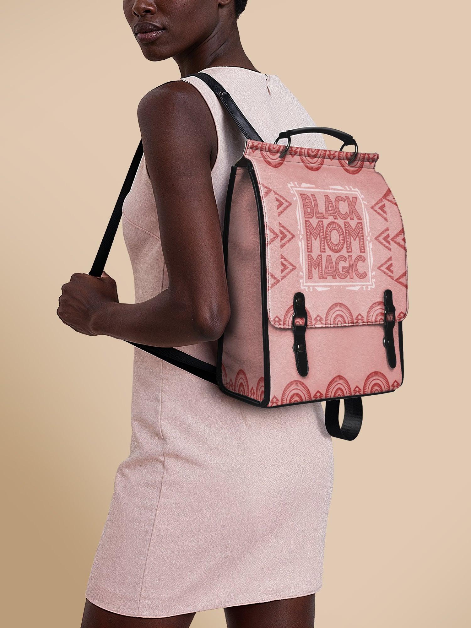 "Magimama" Leather Backpack