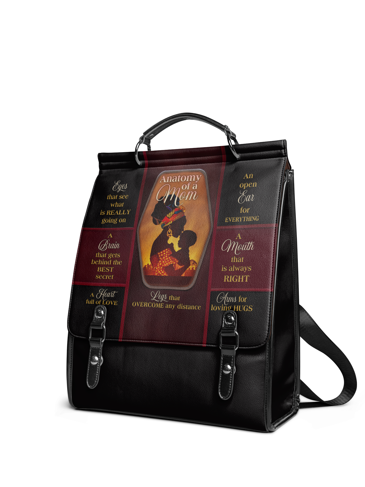 "Mamoya" Leather Backpack