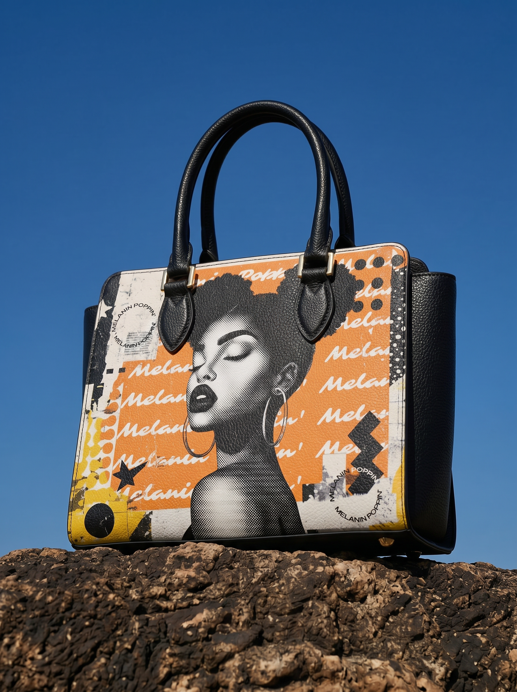 "Melani" Nembo Leather Handbag