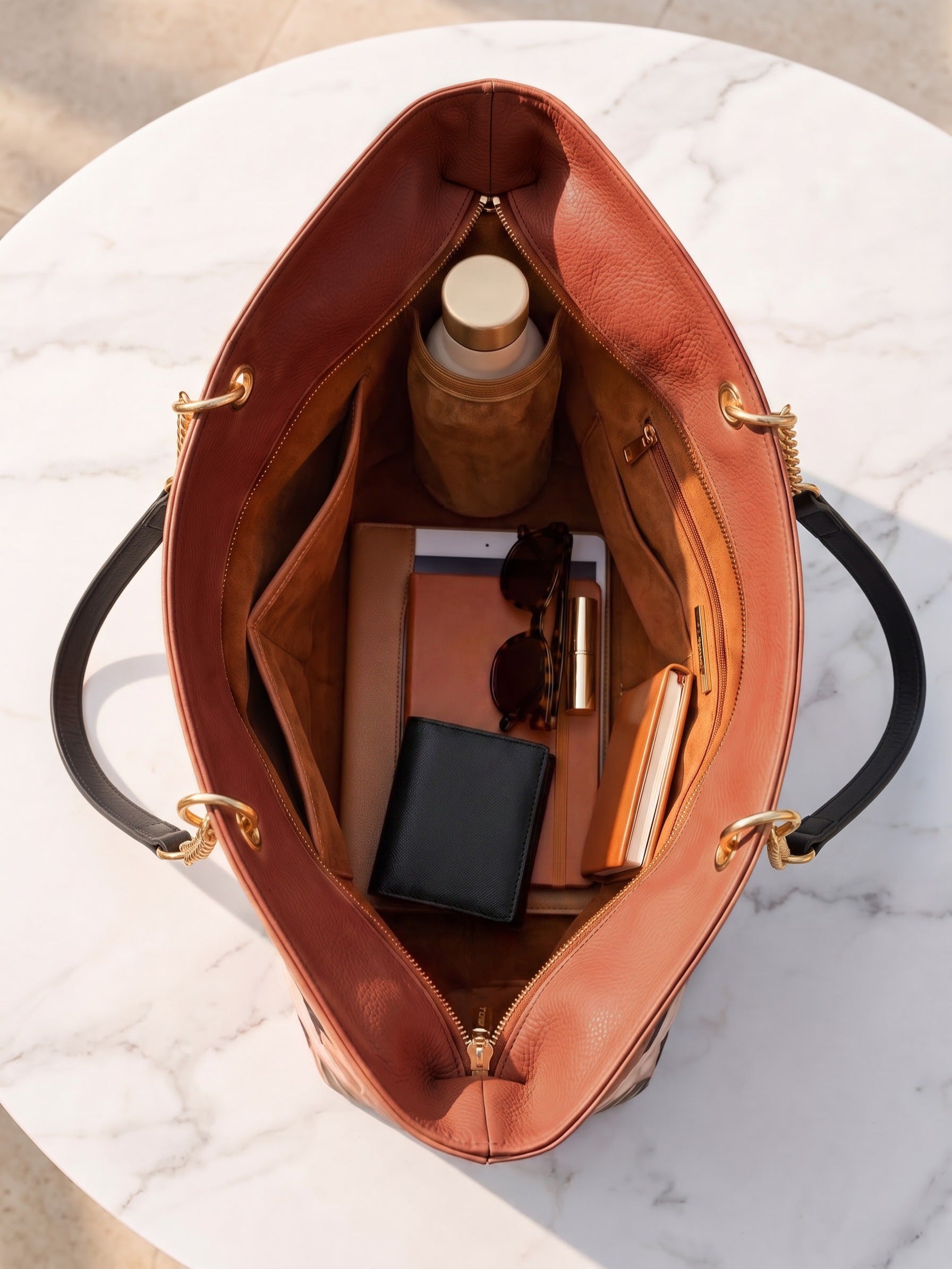 “Muse” Chain Tote Bag