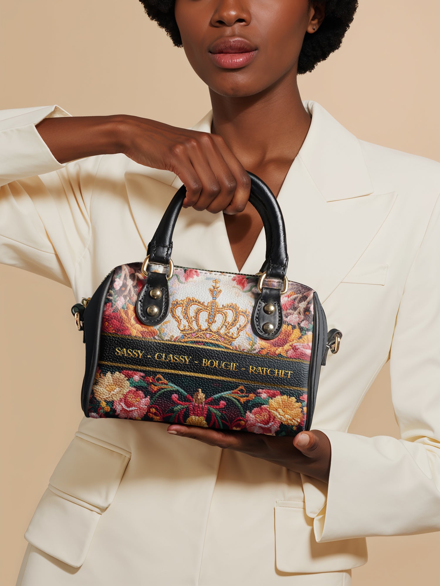 "Naija Royale" Mini Satchel