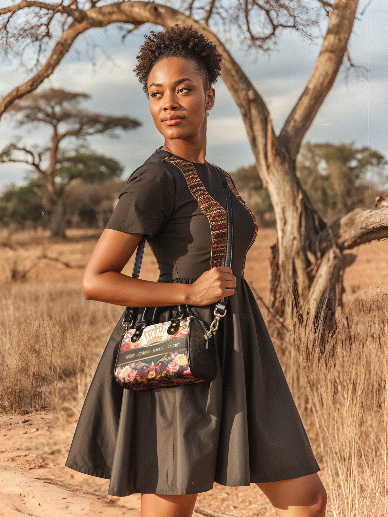 "Naija Royale" Mini Satchel