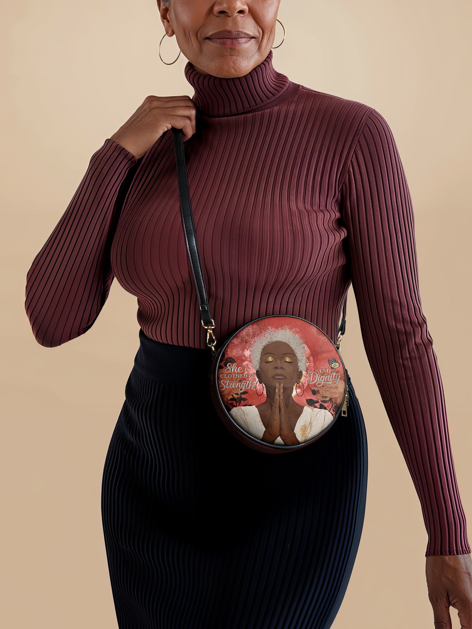 "Namisa" Circle Crossbody Bag