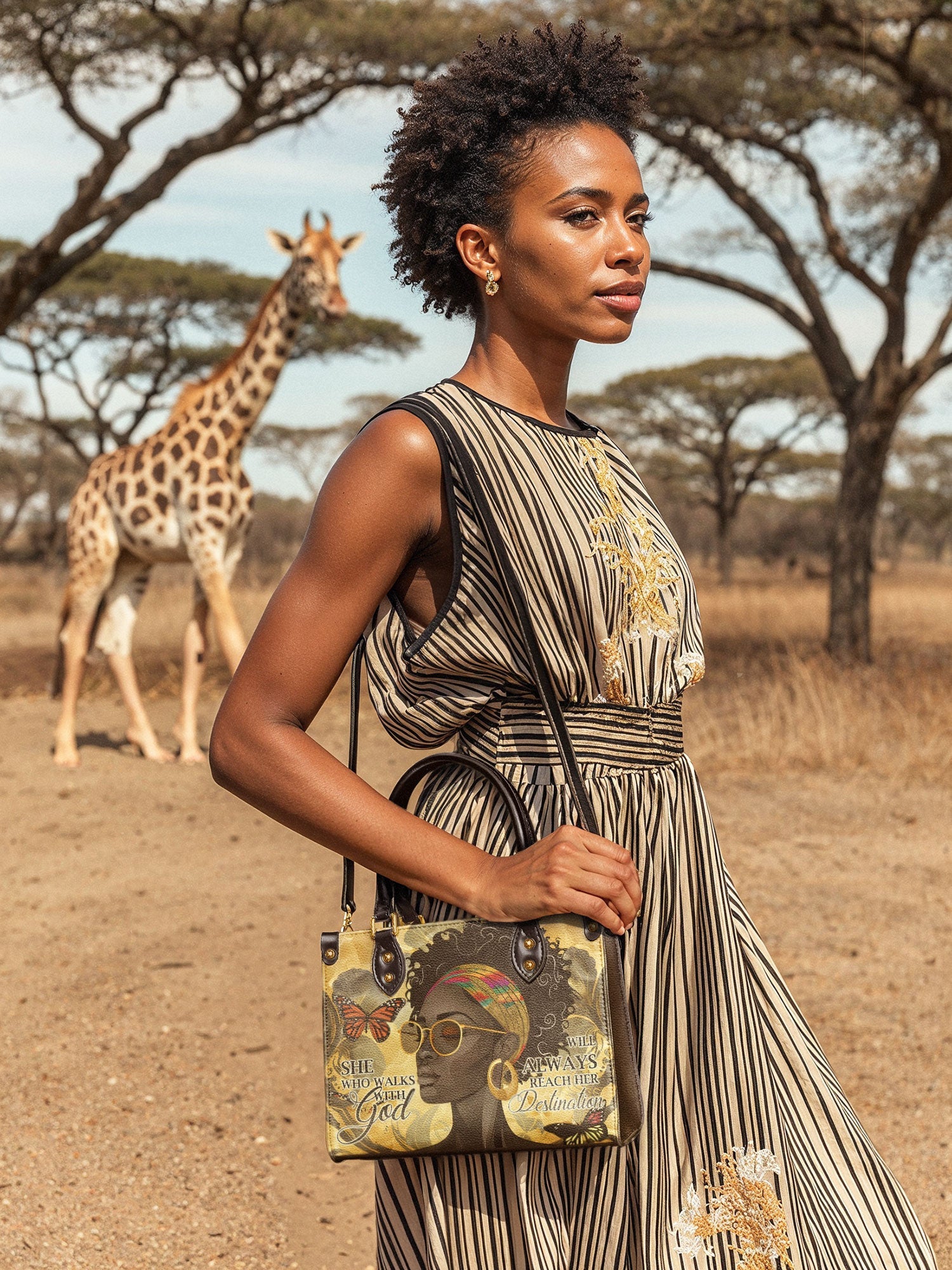 "Njia" The Signature Duo Bundle - Small Leather Handbag