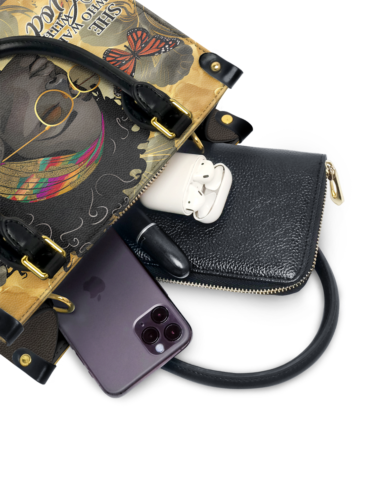 "Njia" Small Leather Handbag Deal