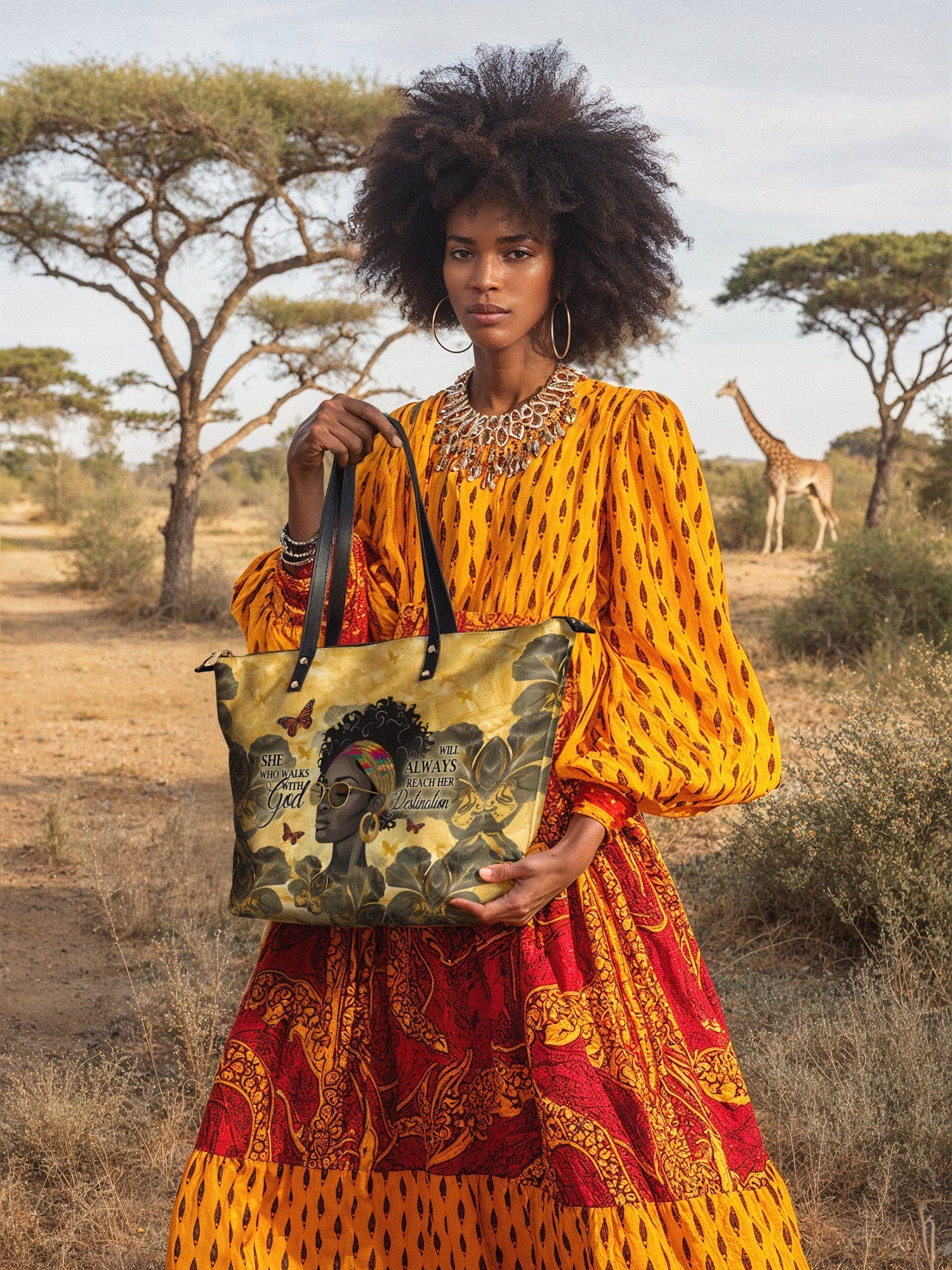 "Njia" Leather Tote Bag Deal