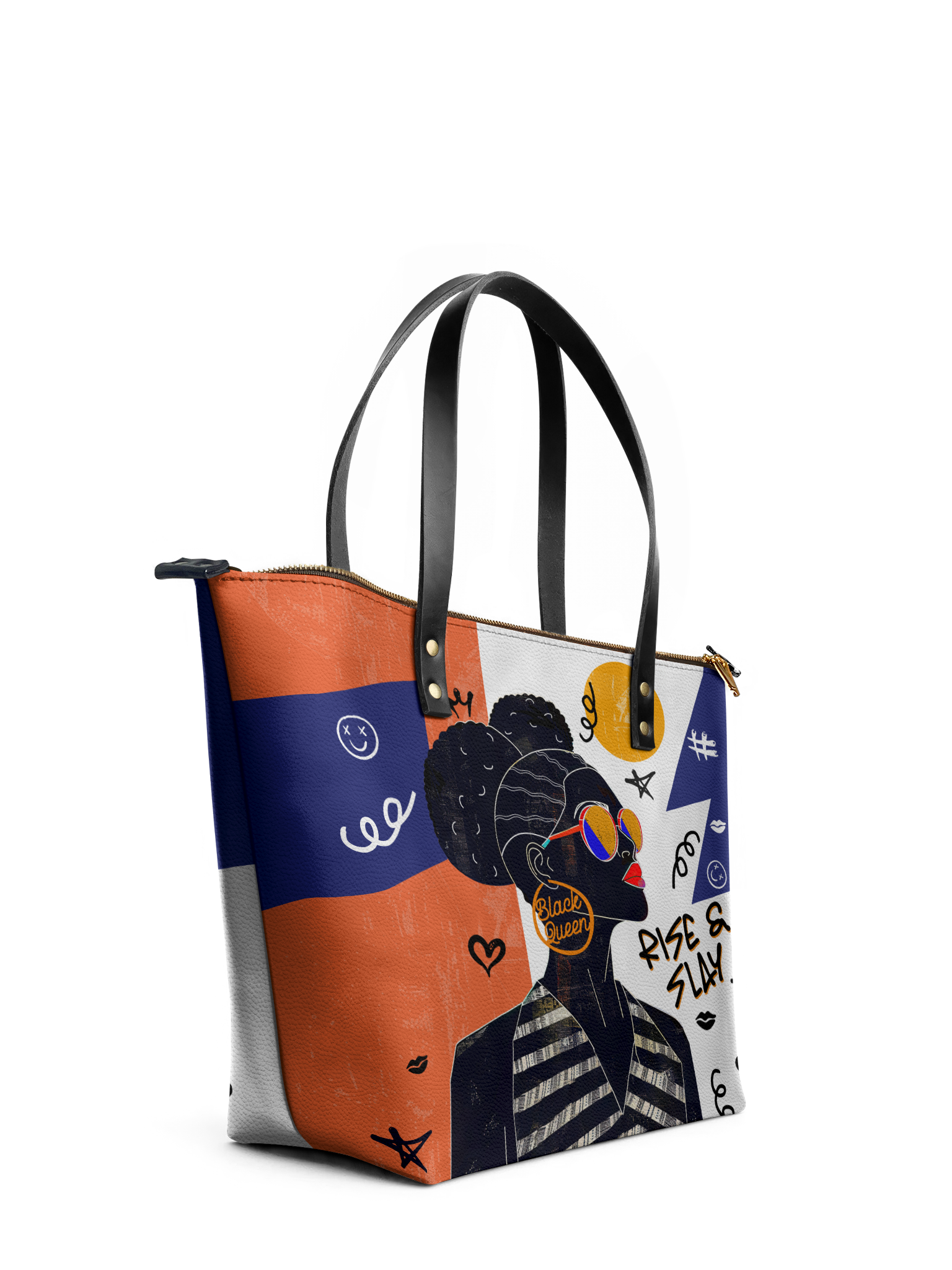 "Sanaa" Salt Pop Leather Tote Bag Deal