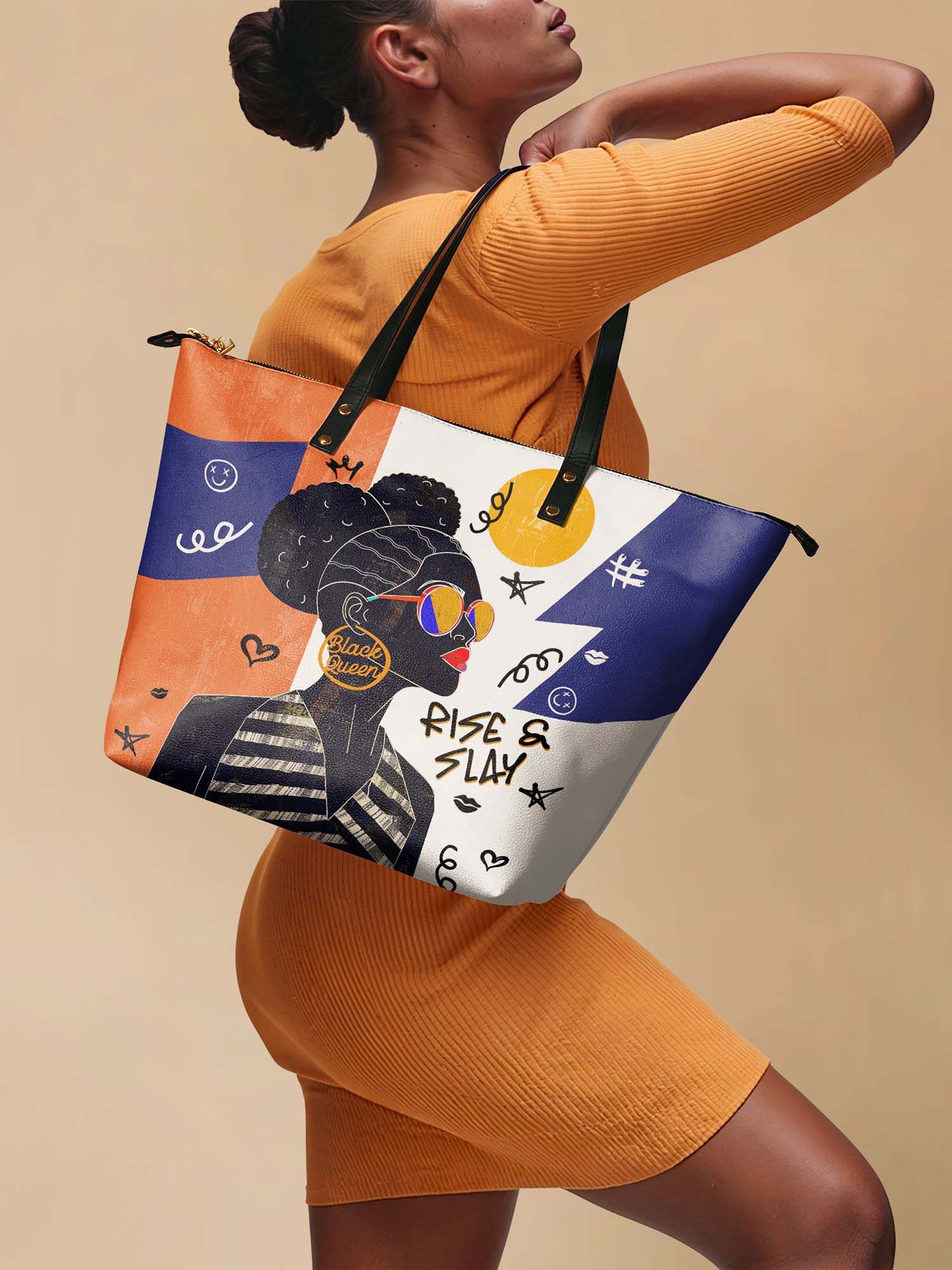 "Sanaa" Salt Pop Leather Tote Bag Deal