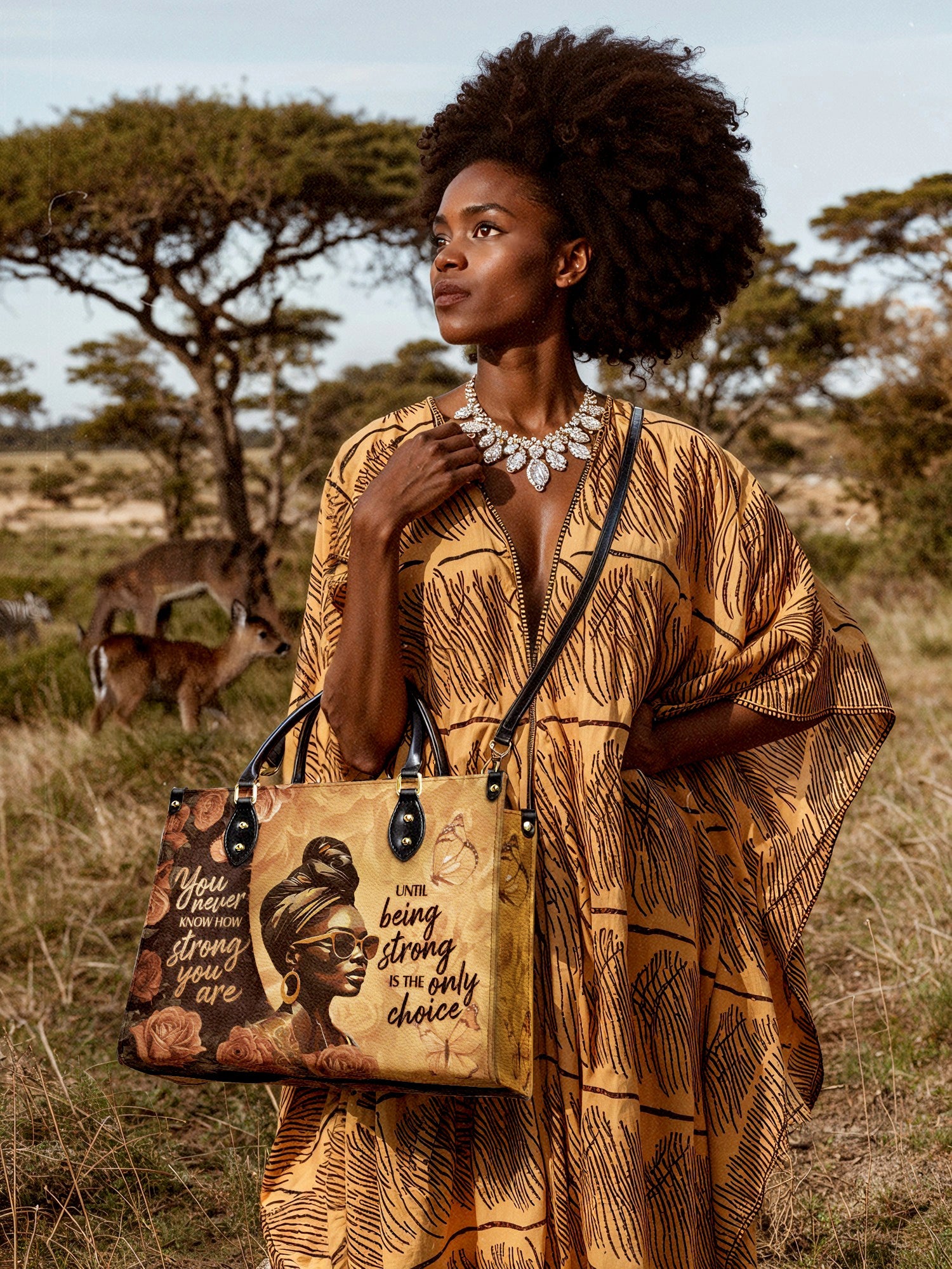 "Siyanda" Leather Handbag