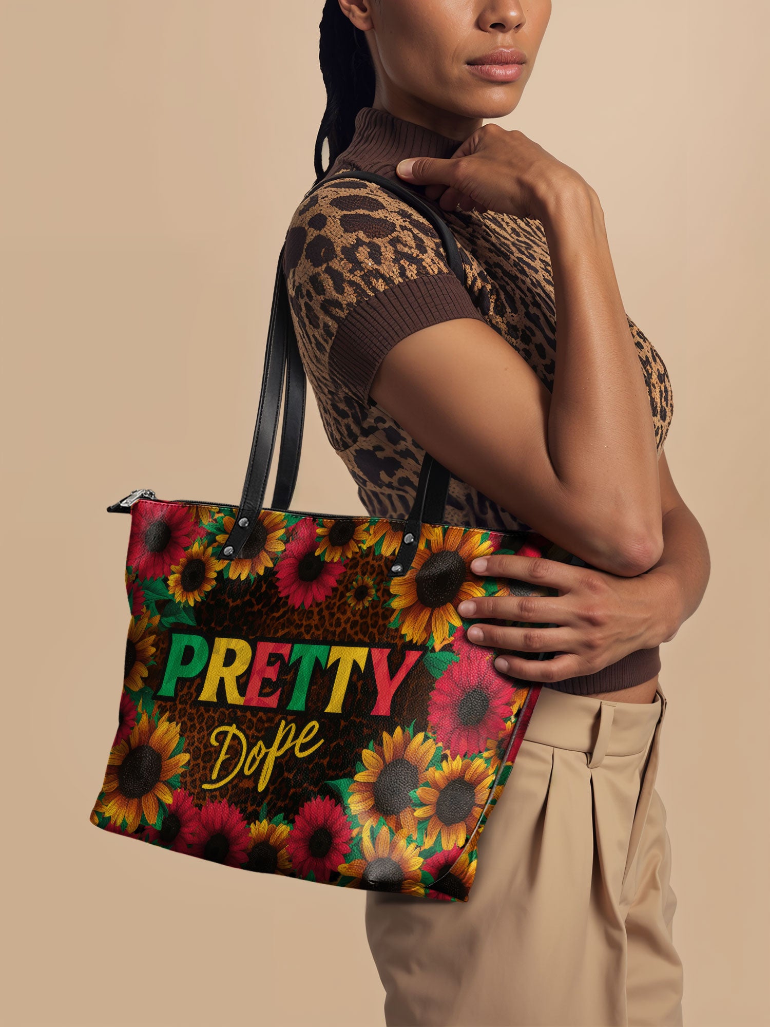 "Solya" Leather Tote Bag Deal