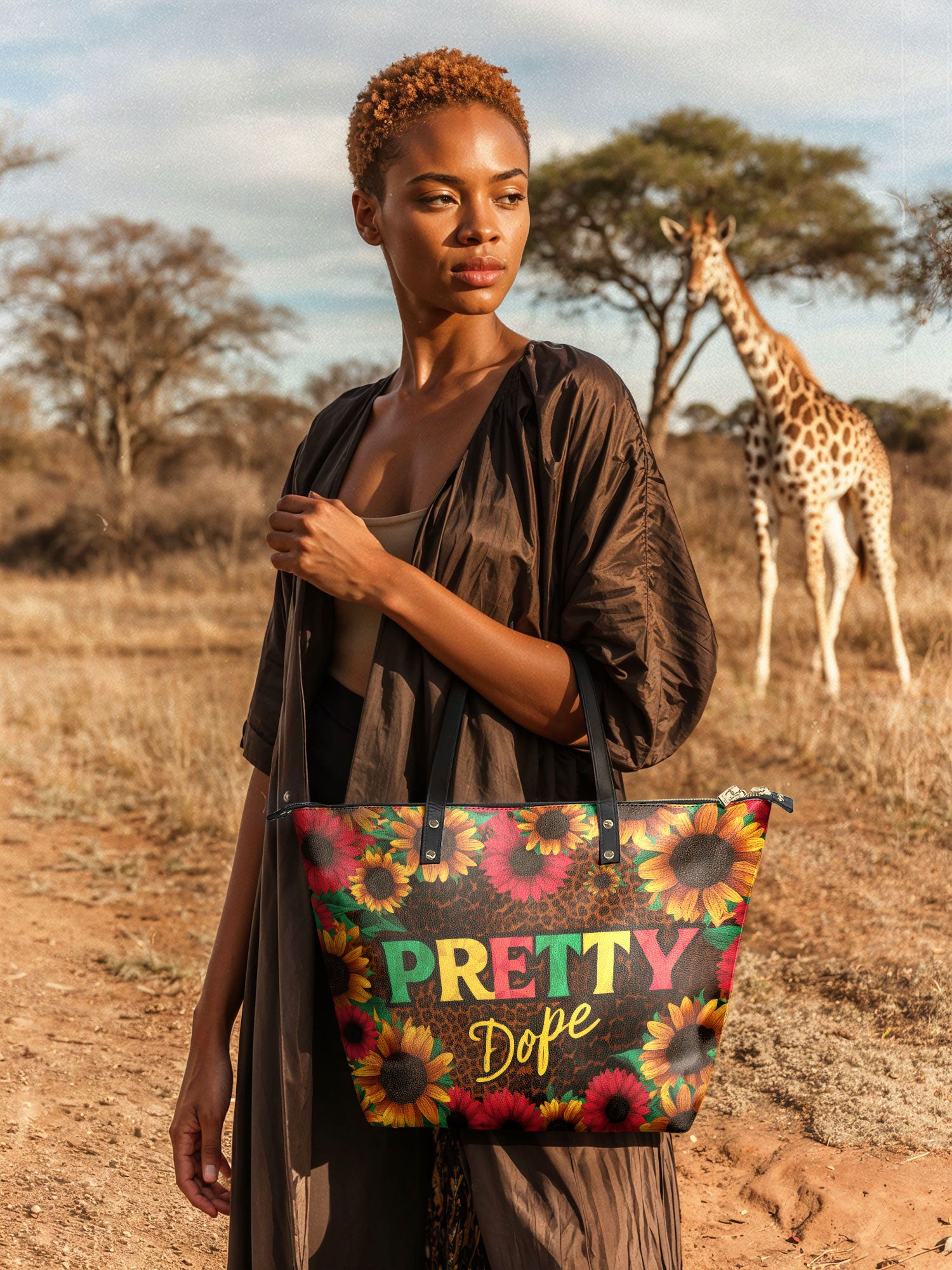 "Solya" Leather Tote Bag Deal