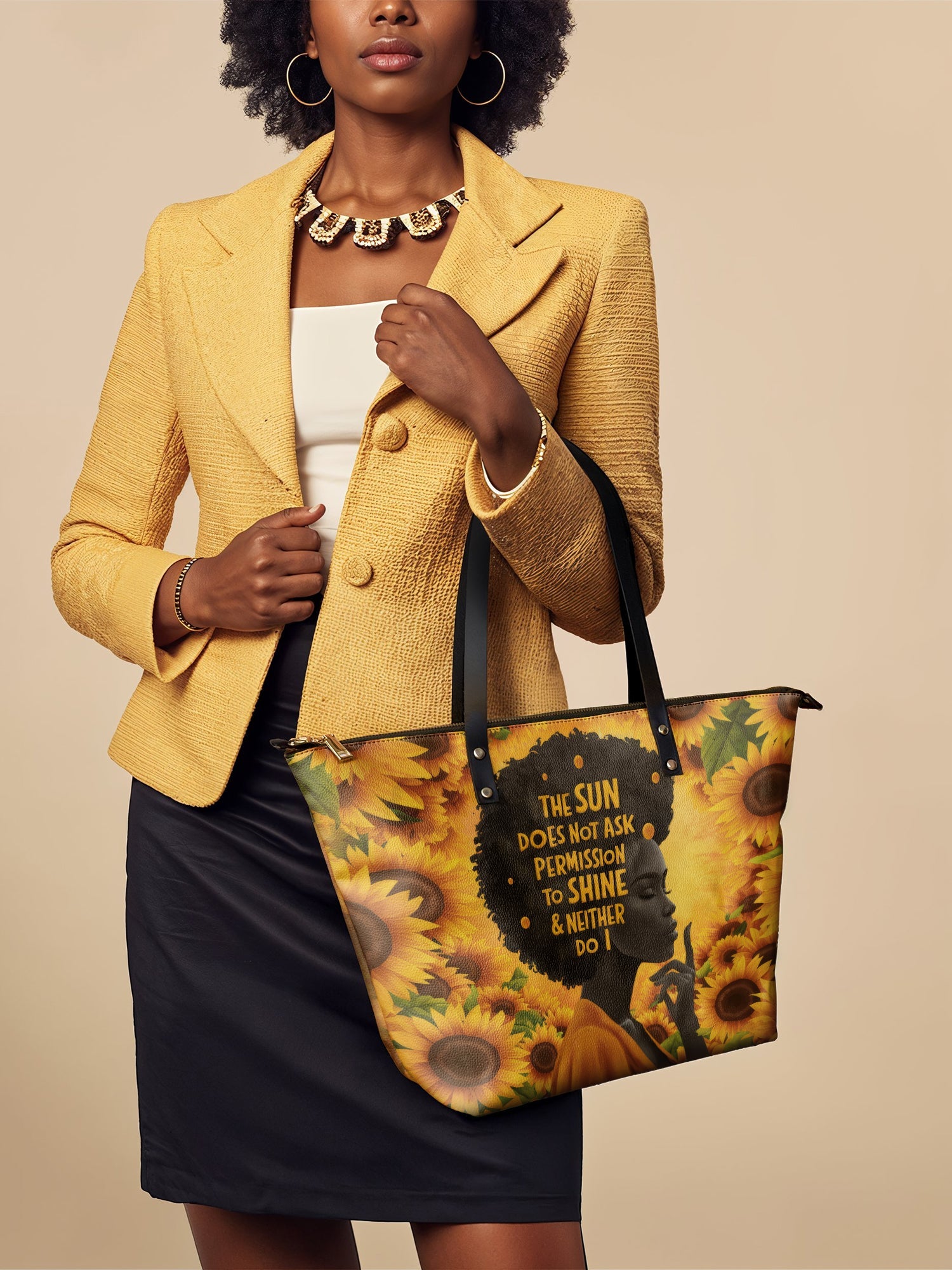 "Sunaya" Leather Tote Bag Deal
