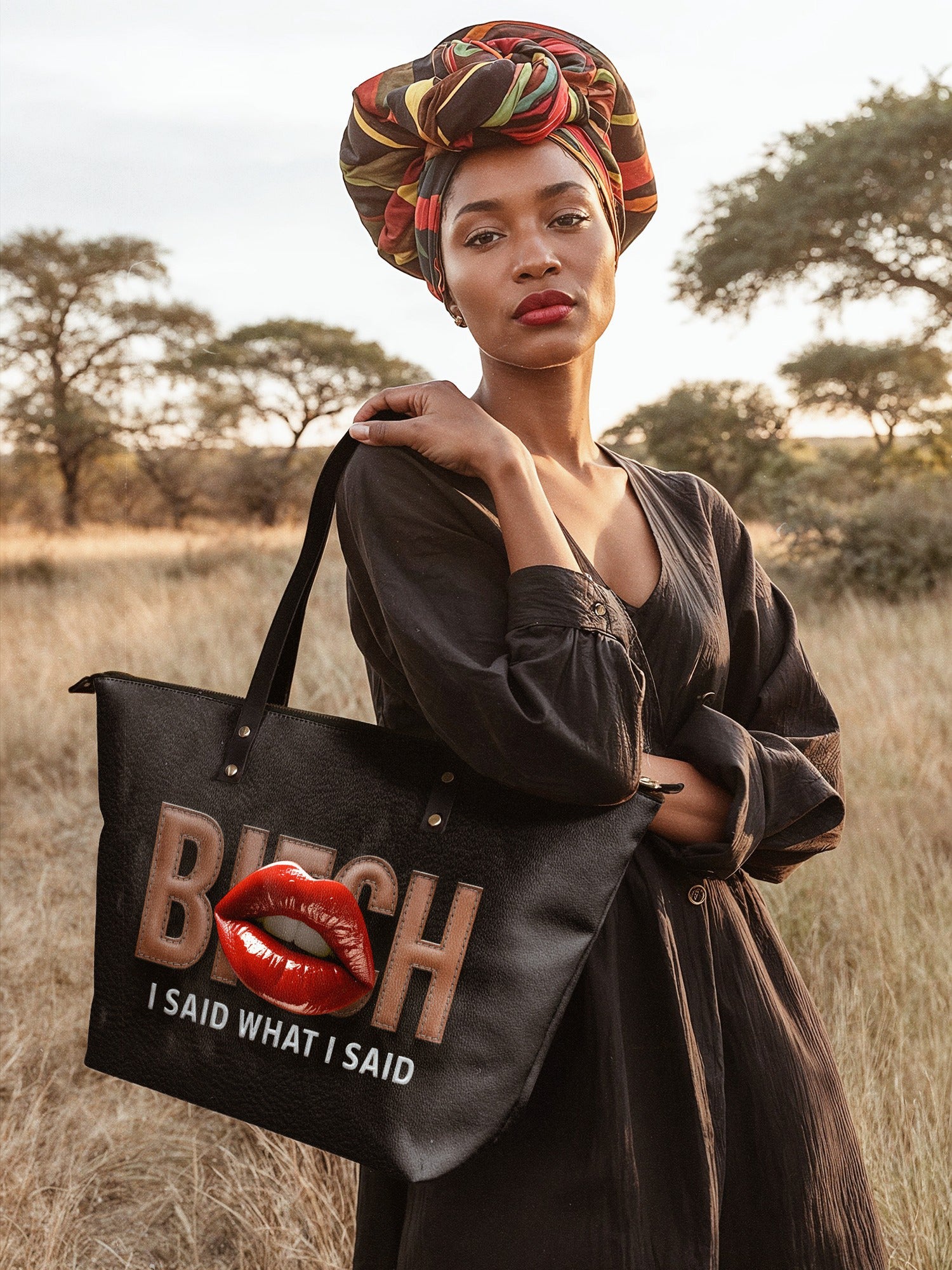 "Teyana" Leather Tote Bag Deal