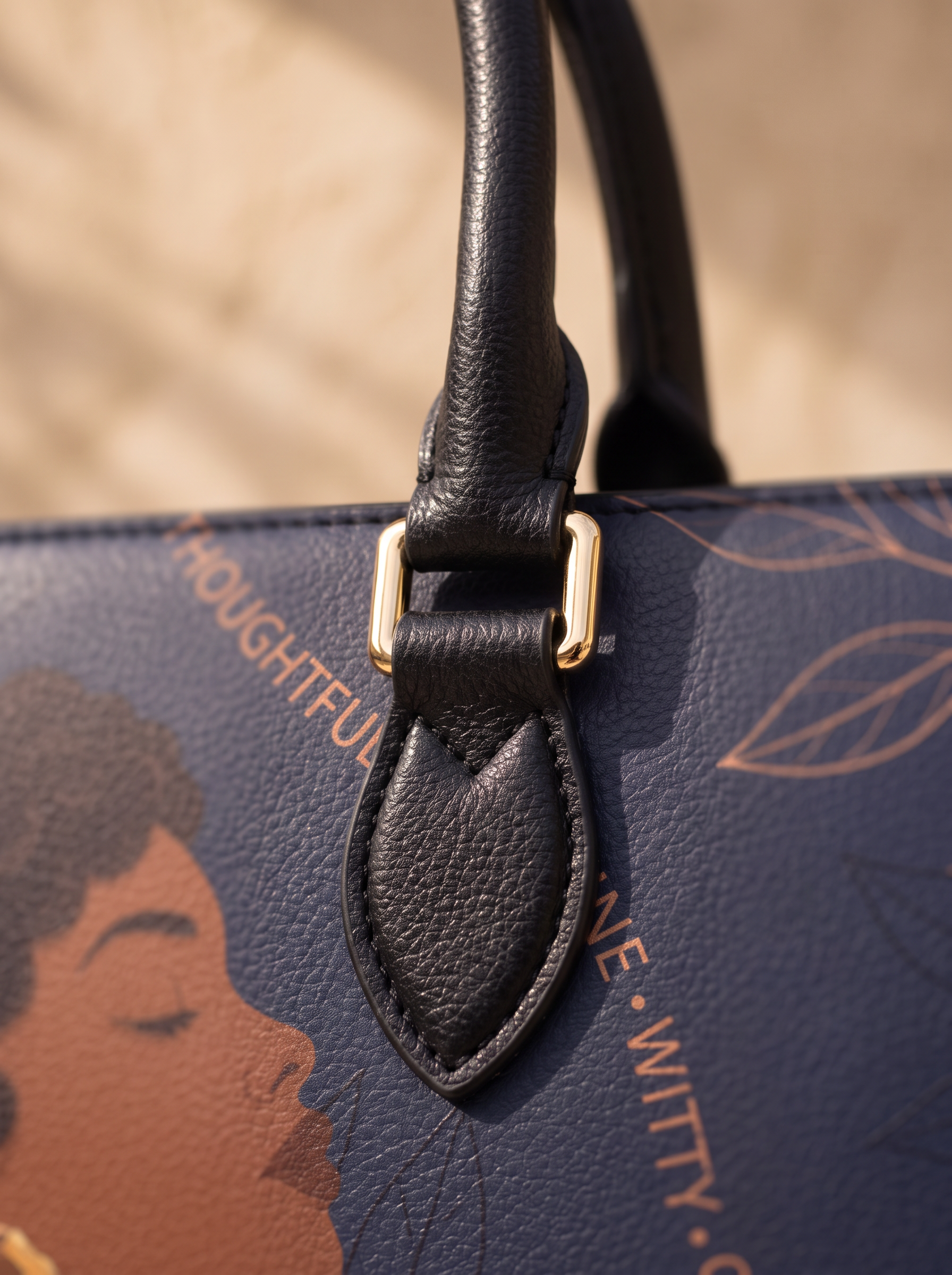 "Waridi" Nembo Leather Handbag