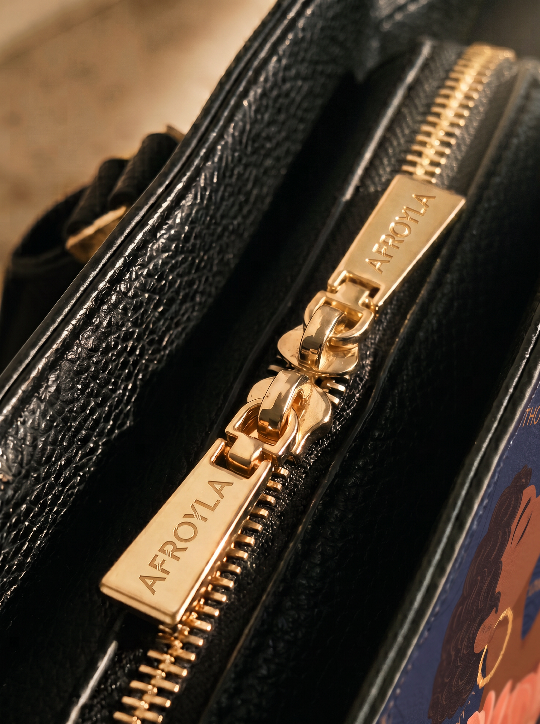 "Waridi" Nembo Leather Handbag