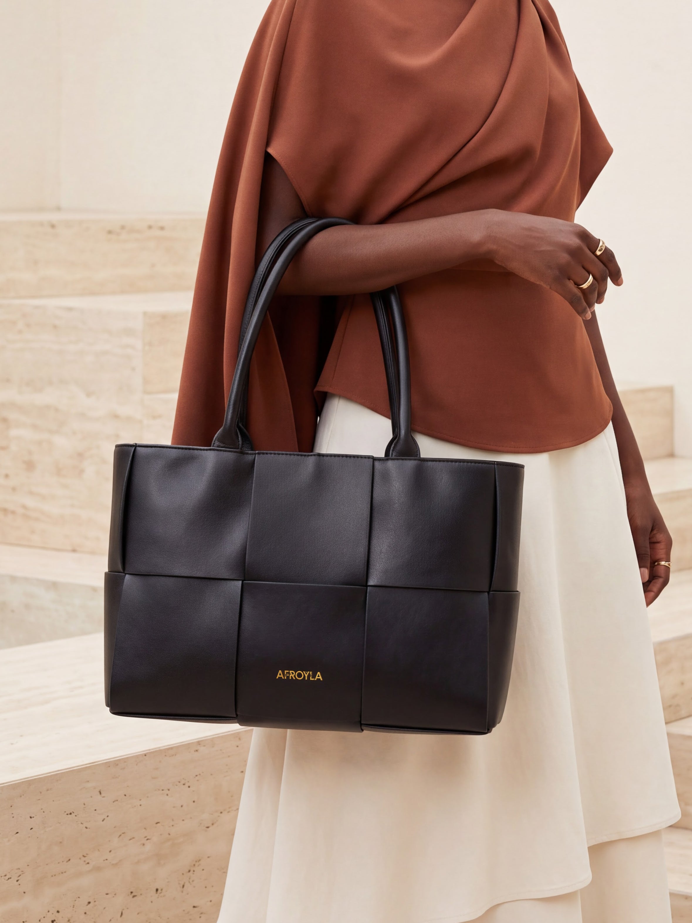 "Yewande" Woven Tote Bag
