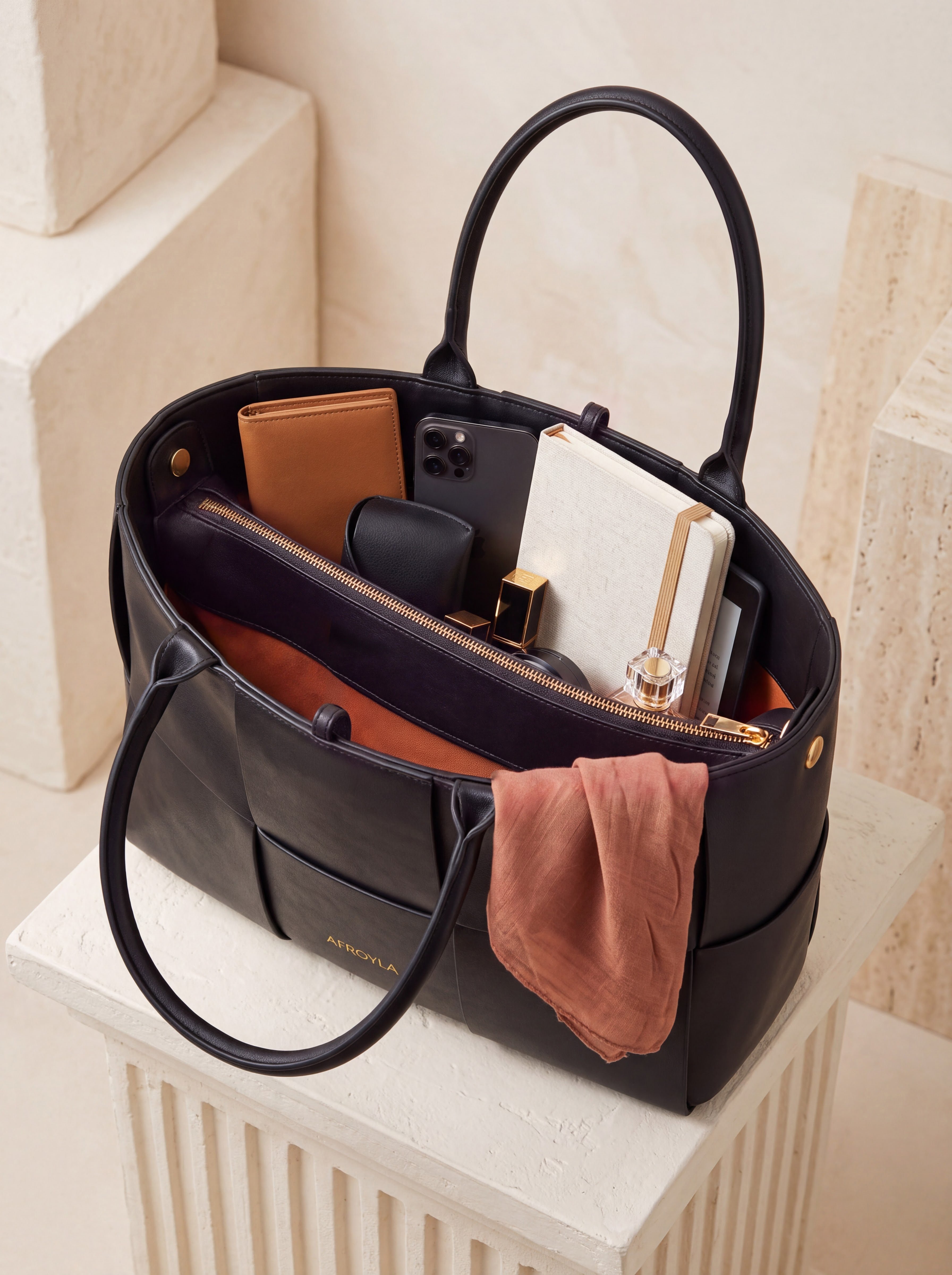 "Yewande" Woven Tote Bag