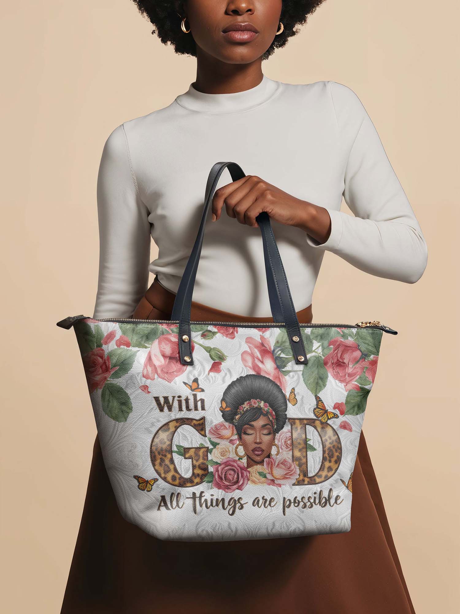 "Zanira" Leather Tote Bag Deal
